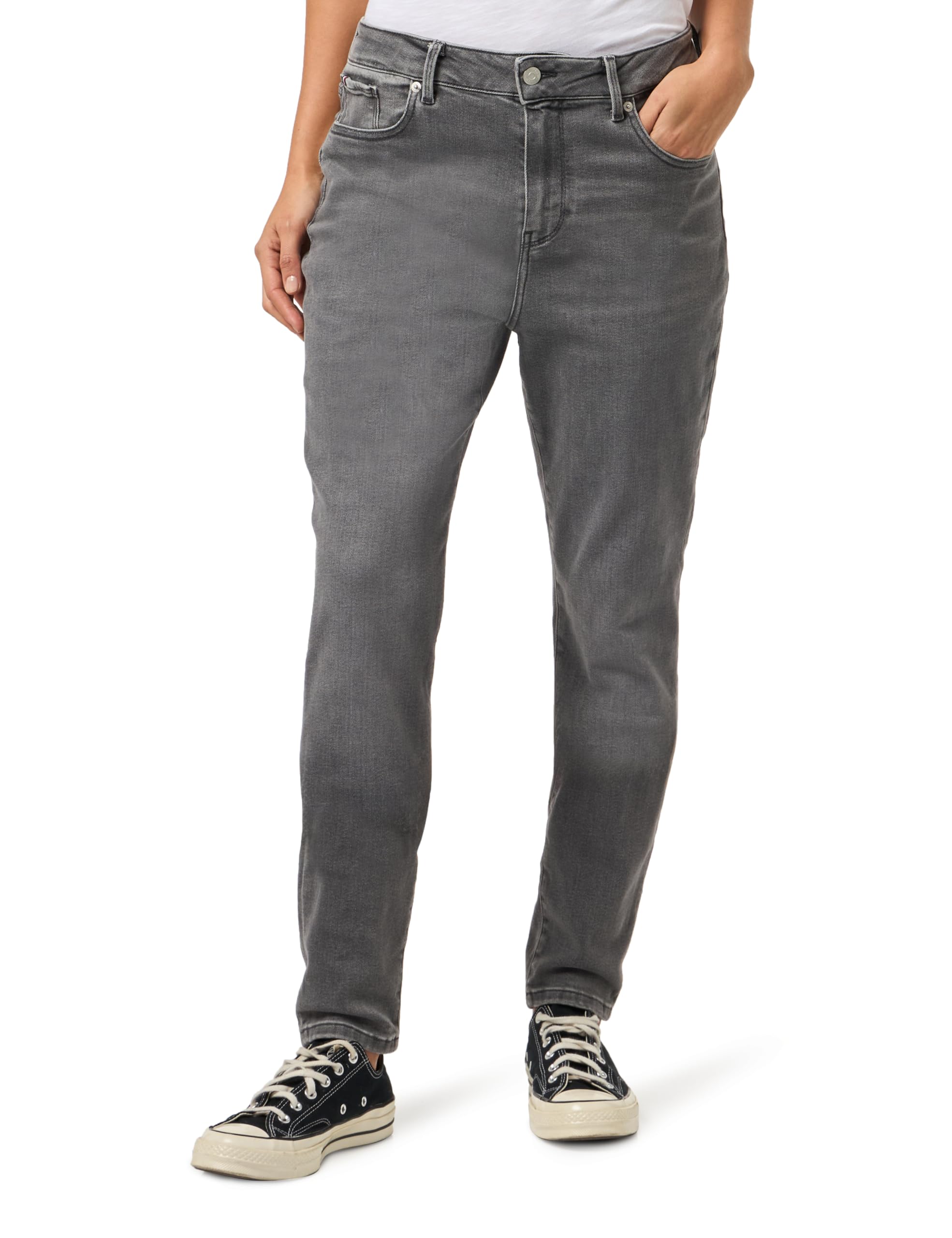 Tommy Hilfiger Women’s Harlem Skinny Fit Jeans, Grey (Ger), 24W/28L