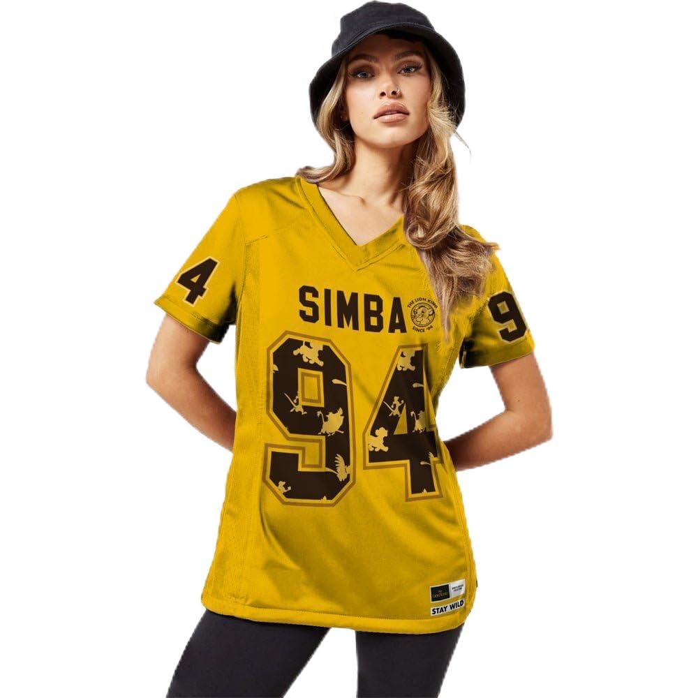 Disney Men's T-Shirt, Yellow, M