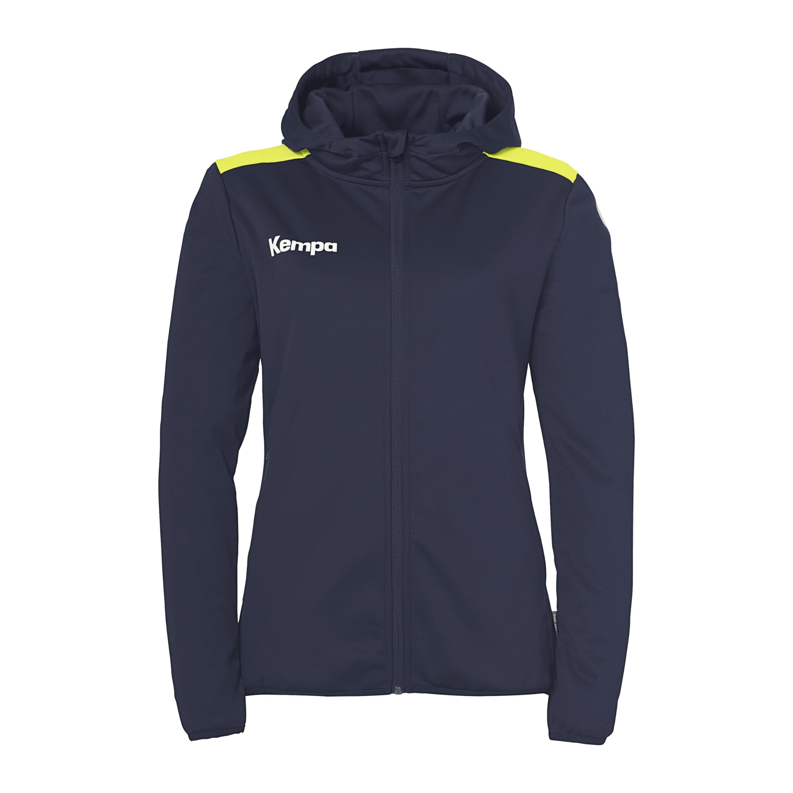 uhlsport Kempa Handball Emotion 27 Hooded Jacket Women's Sports Jacket for Women and Girls with Lined Hood - Fleece on the Inside - with Zip Pockets
