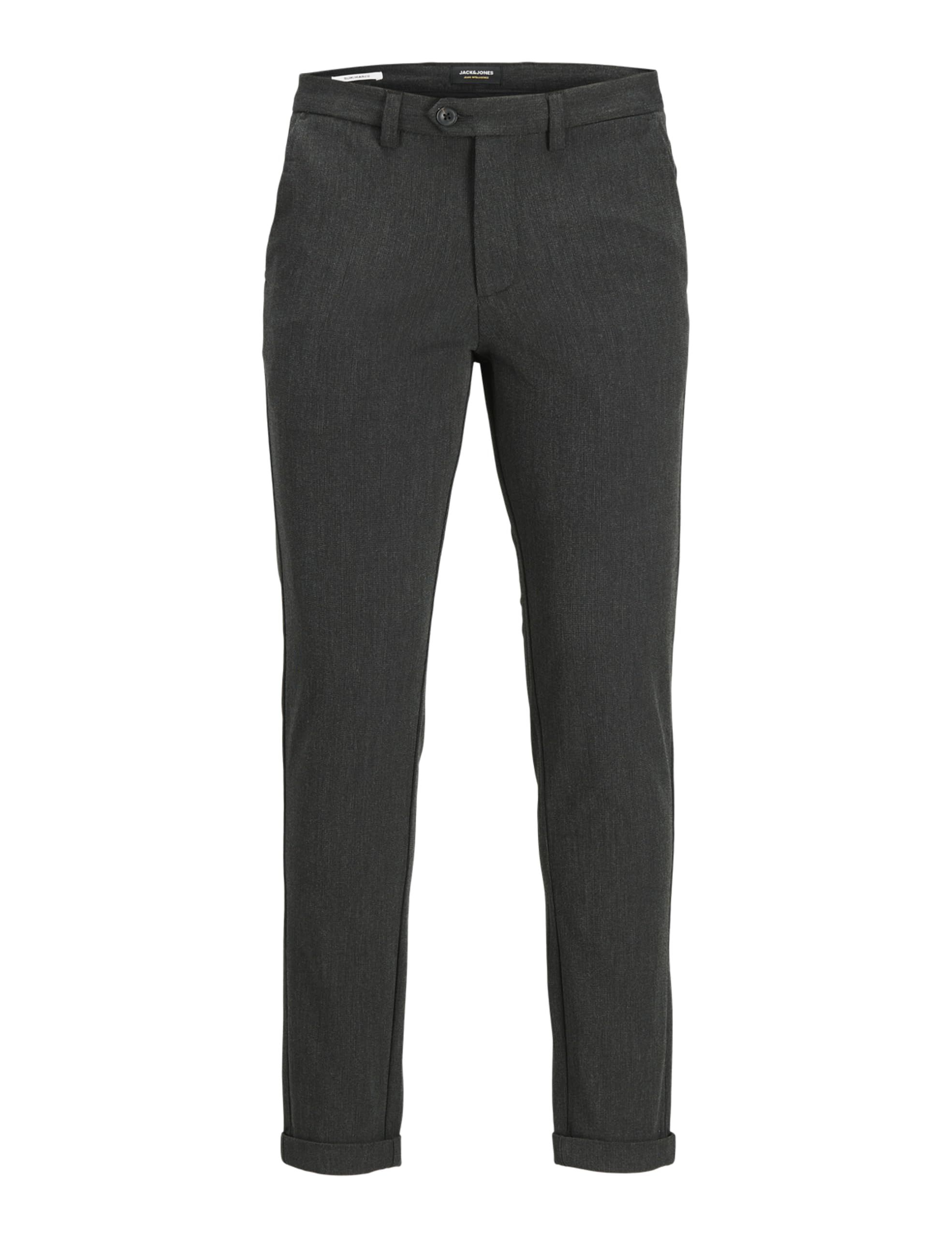 JACK & JONES Jpstmarco Jjconnor Noos Chino Pants for Men, Dark Grey, 24