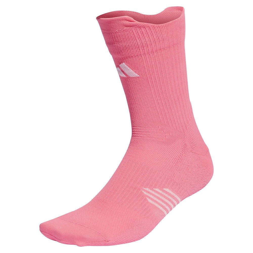 adidas Unisex Kids Running x Supernova Crew Socks, Lucid Pink/White, 2-3.5 UK / 34-36 EU