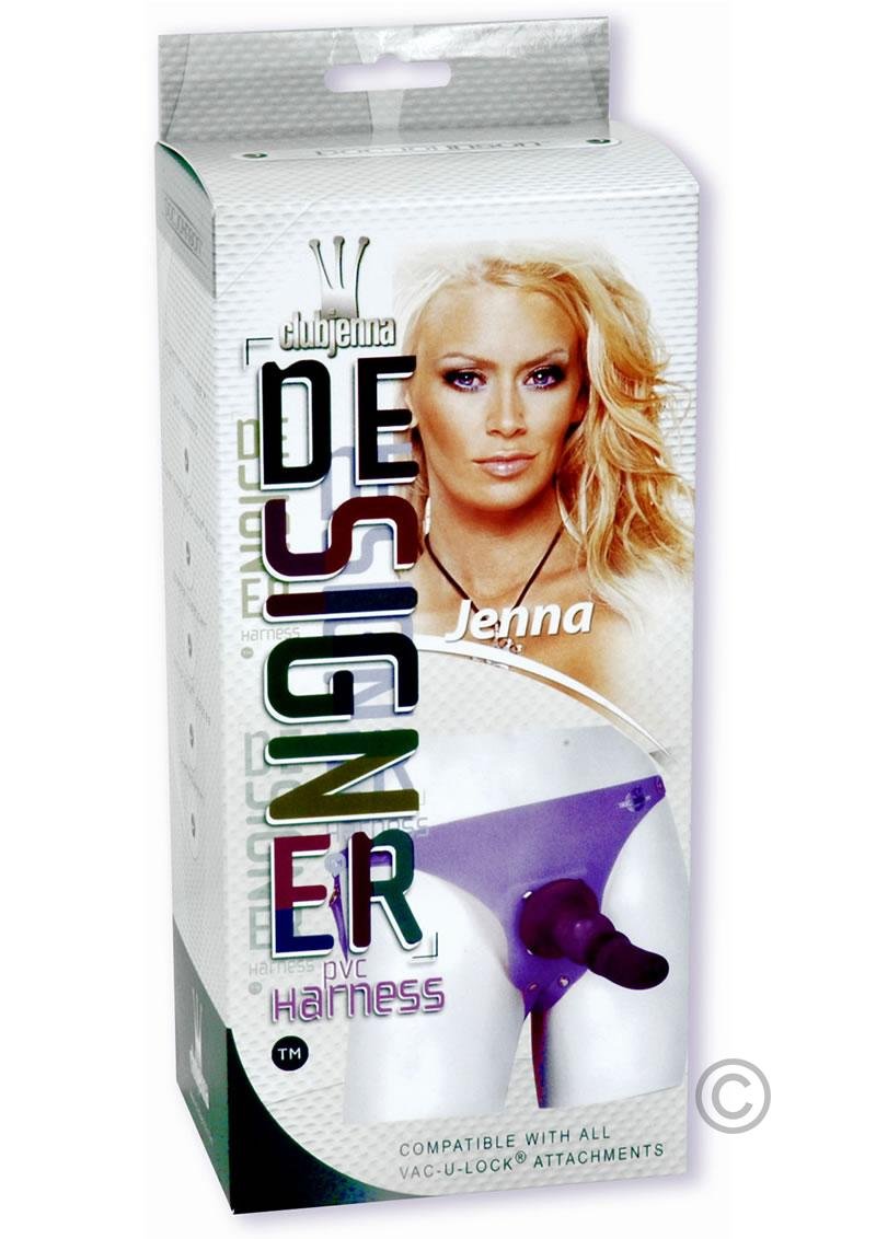 Doc Johnson Harness and Jelly G-Spot Jenna Purple