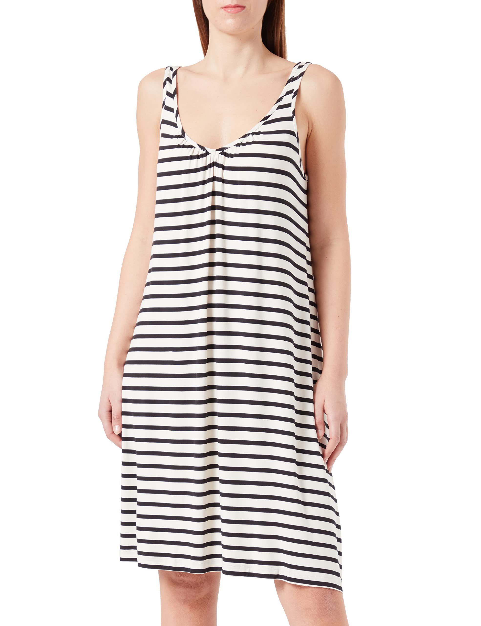 Part Two Women's PadmePW DR Dress Relaxed fit, Black Stripe, X-Large