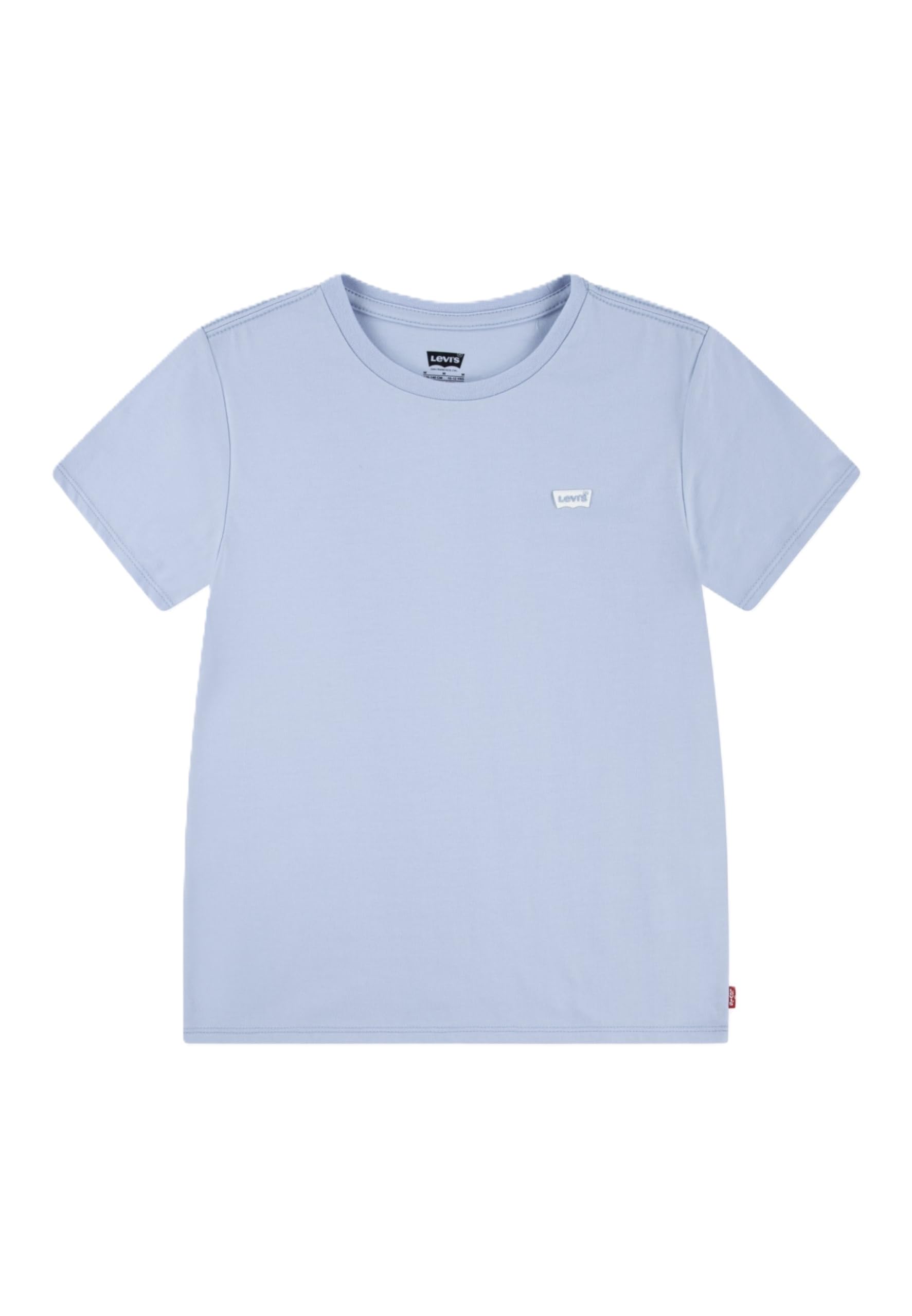 LEVI'S Girl's Lvg Batwing Chest Hit Tee 3ek826 T-Shirt KT-Knit TOP, Kentucky Blue, 2-8 Years