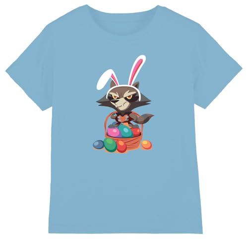 Guardians Of The Galaxy Boys Sweet Rabbit Unisex Kids T-Shirt, Light Blue, 3-4 Years UK