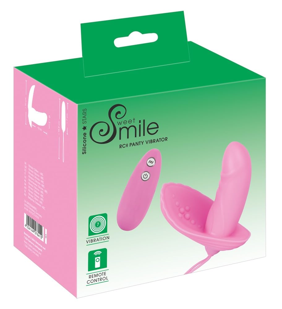 Smile Shelly Remote Control Silicone Vibrator Pink