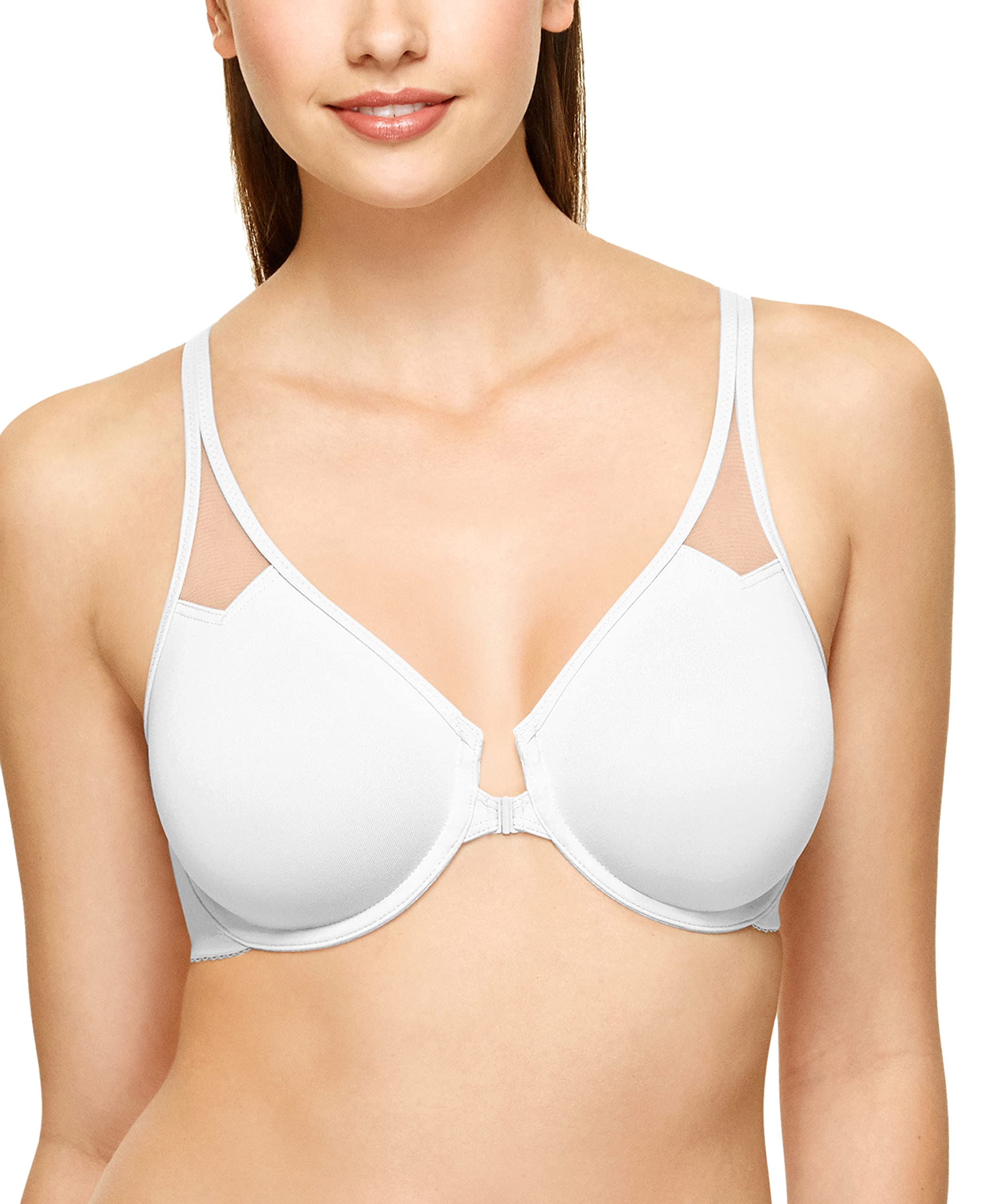 Wacoal Women's Body T-Back Underwire Bra 65124 White 32C