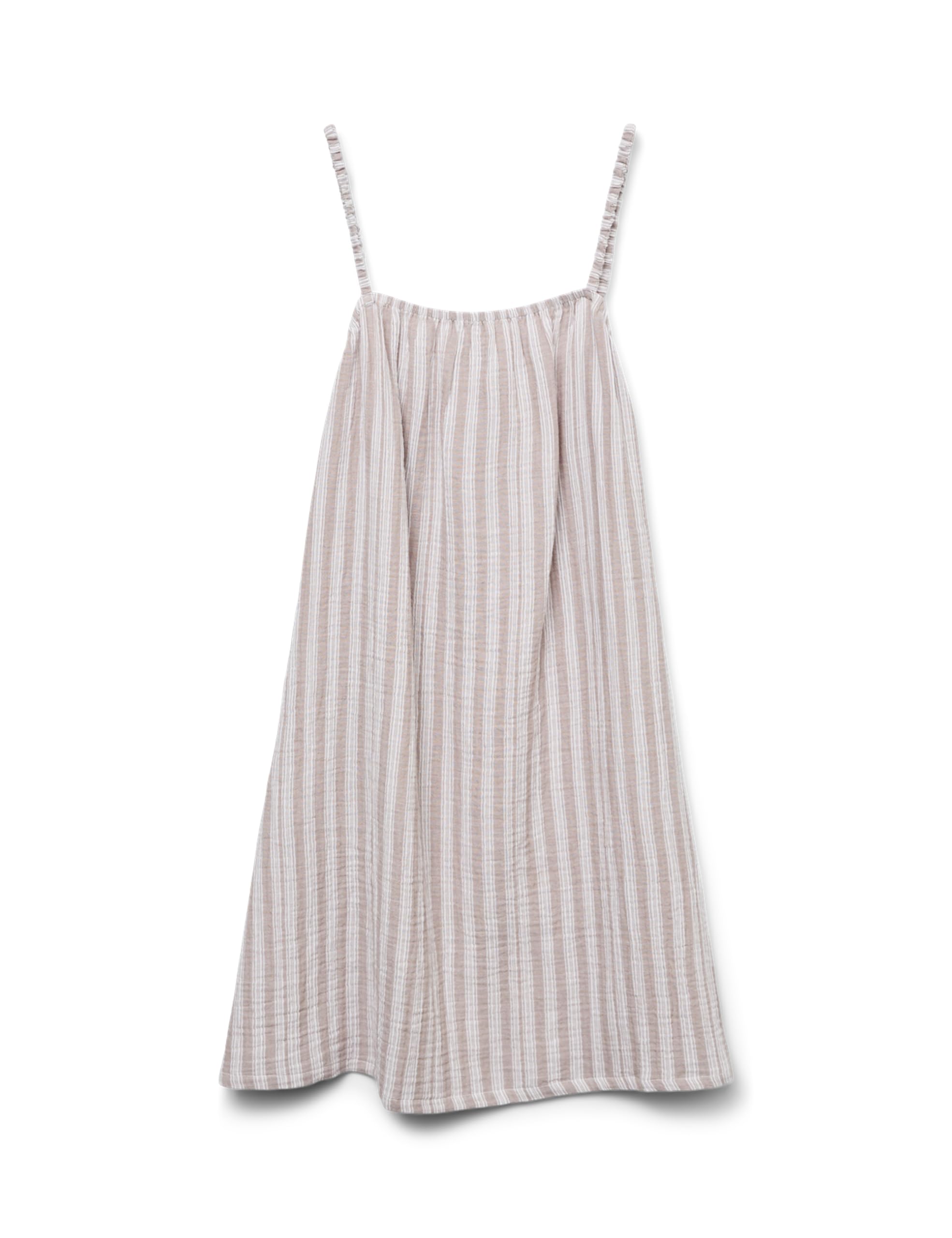 VERO MODA Women's Vmnanna Short Singlet Dress WVN Ga Noos, Moon Rock, XS