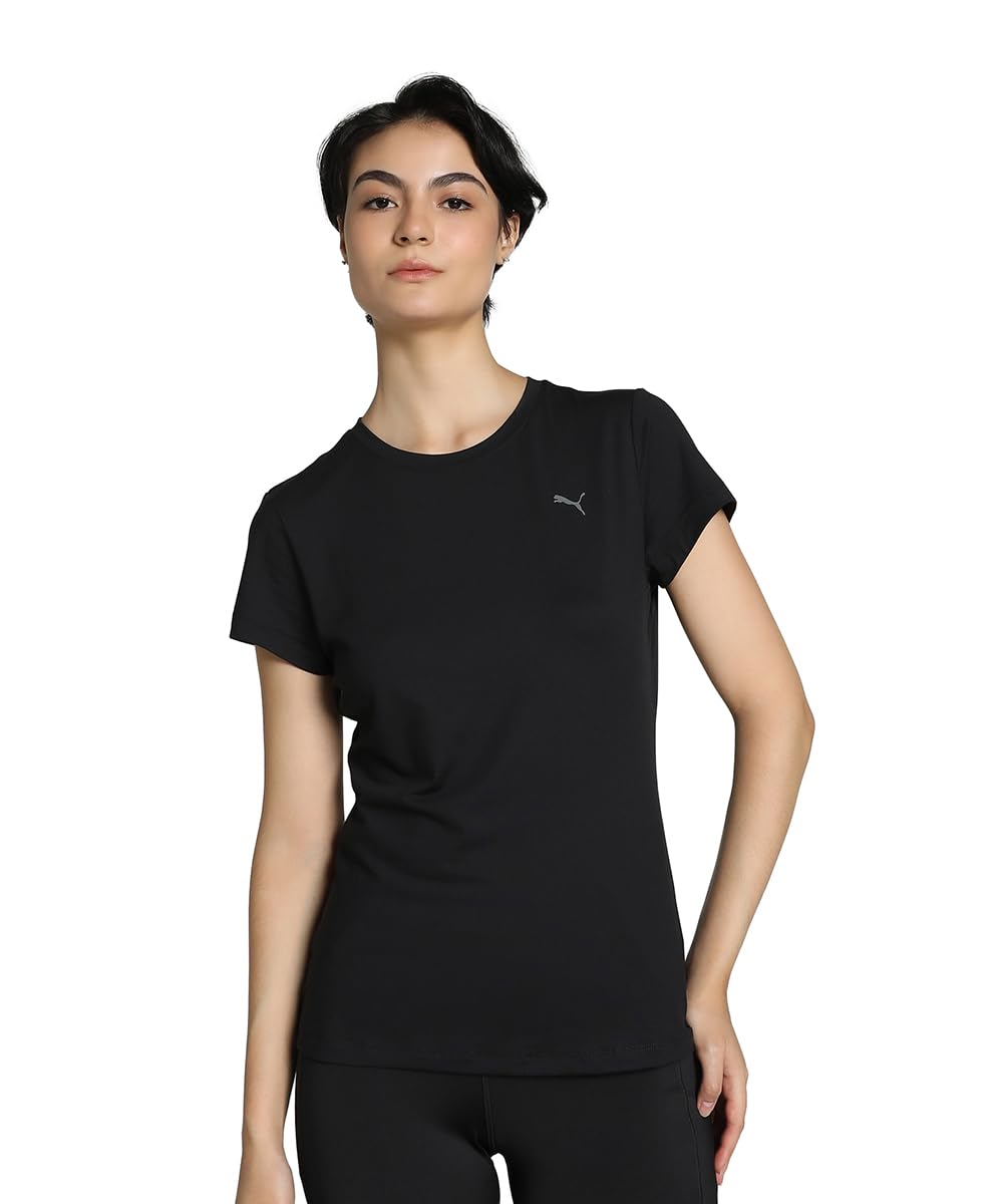 Studio Sheer Fashion TEE Puma Black