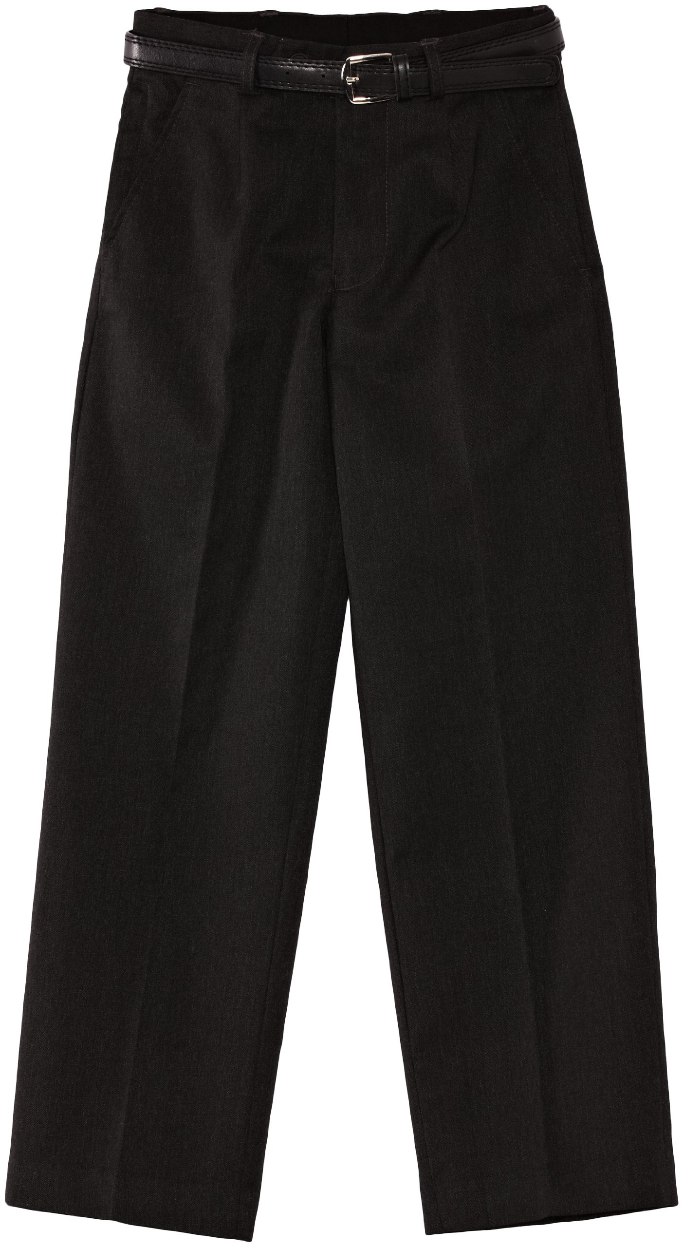Blue Max Banner Boy's Plymouth Pleated With Fly Trousers, Charcoal, W34/L34