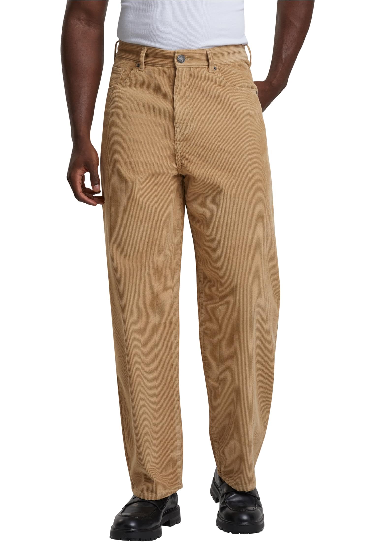 Urban Classics Men's Tb7023-90´s Corduroy Pants, Union Beige, W38