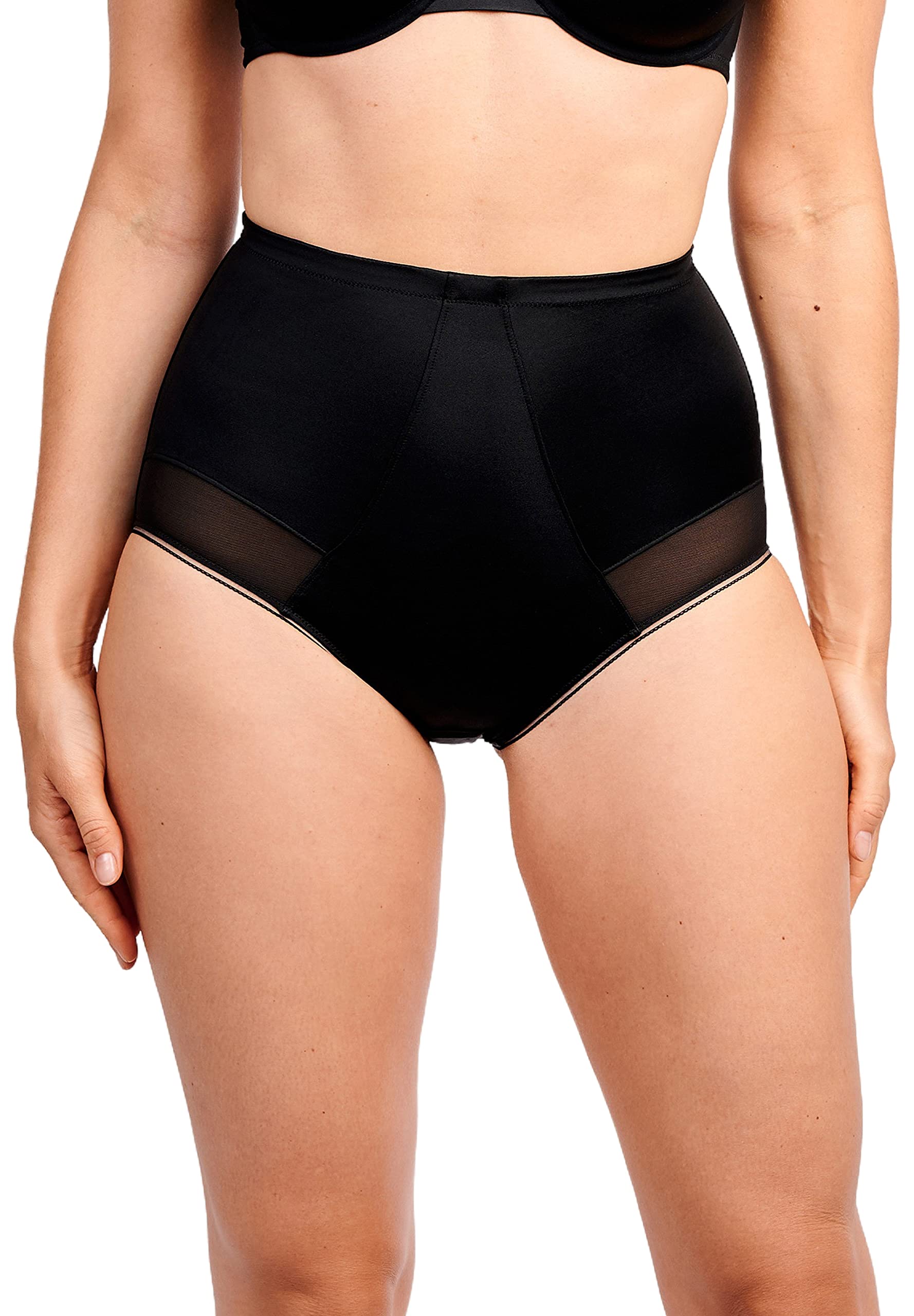 Sans Complexe Women's So Refresh 62PAF94 High Sculpting Panties, Noir, 38