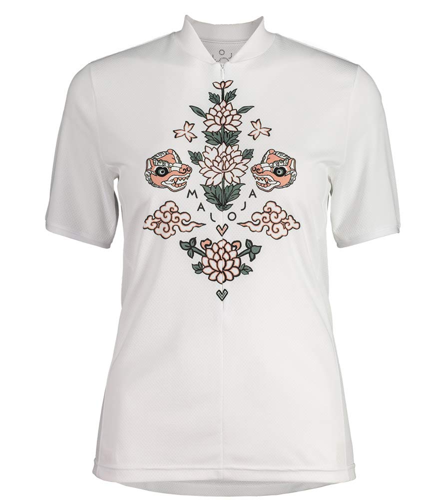 Maloja Curunam All Mountain 1/2 T-Shirt, Women, Snow, S