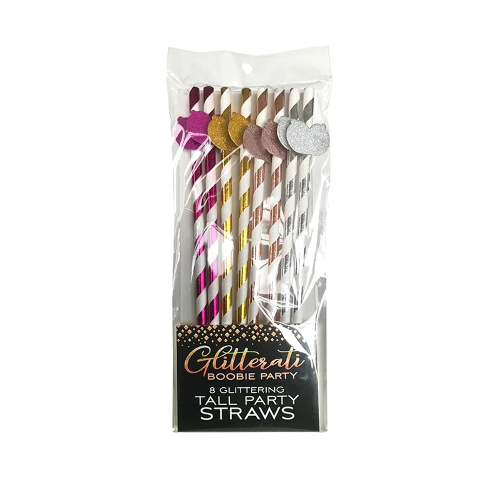 Little Genie Productions Straws-CP.1072 Straws Multicolore 2 x 0.1 x 3.8 cm