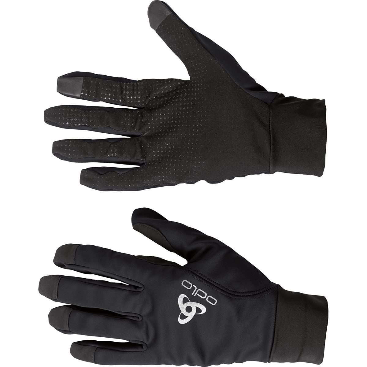 Odlo ZEROWEIGHT WARM Unisex Gloves, black, XXS