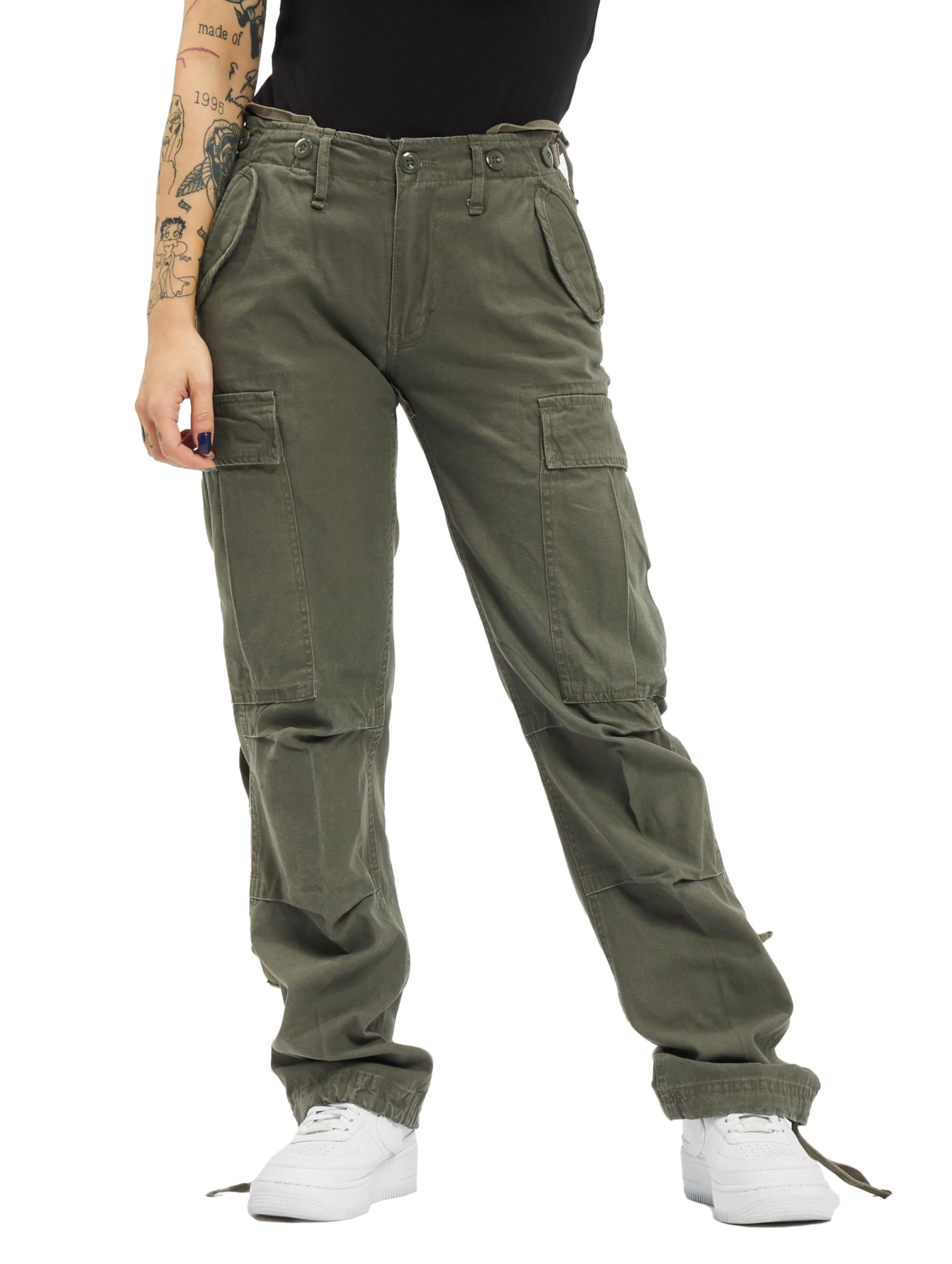 Brandit Women M65 Pants, color: olive, size: 33