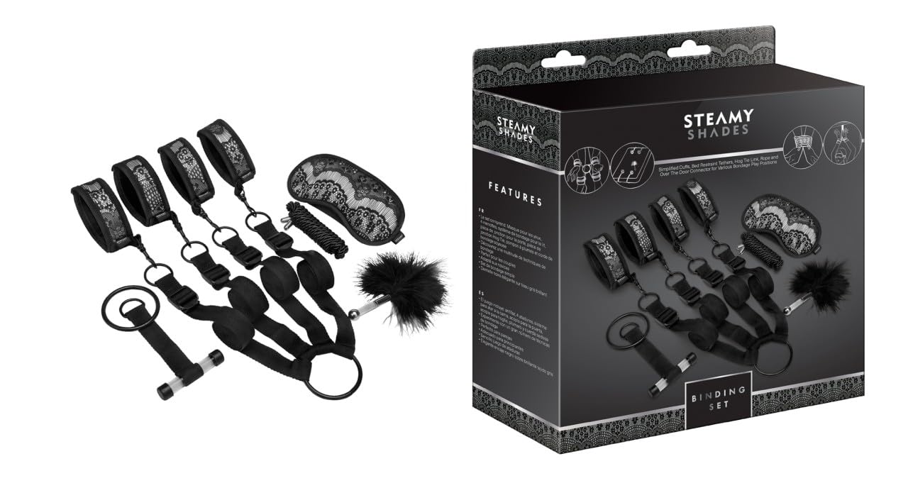 STEAMY SHADES Binding Set Black/Silver One Size