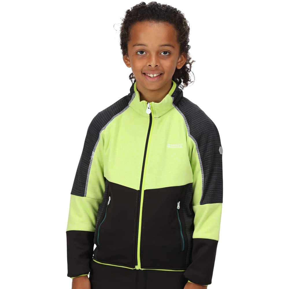 Regatta Unisex Oberon V, Bright Kiwi/Black, 3 Years
