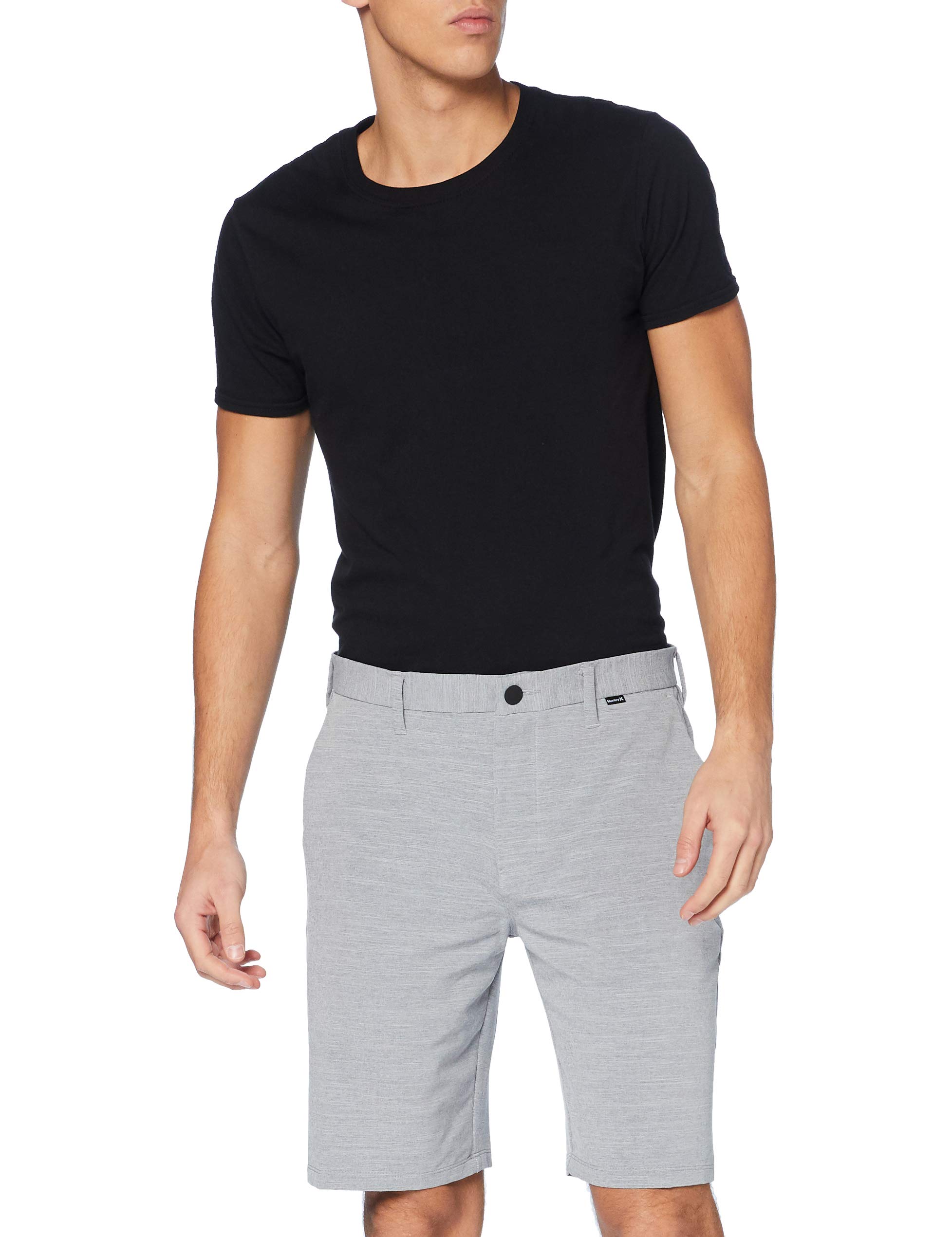 Hurley Men's M DF Cutback Short 21' Boy, Wolf Grey, 28W X 10L