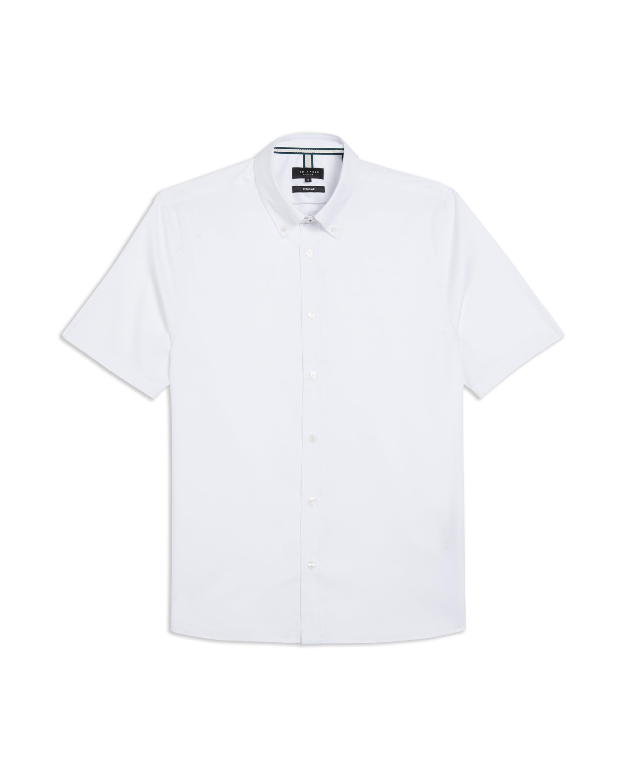 Ted Baker Mens Aldgte Regular Premium Oxford Shirt, Lt-Blue, XXL UK