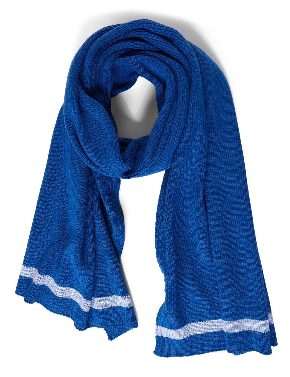 Street One Women's A571940 Knitted Scarf, Blue (Strong Blue), A