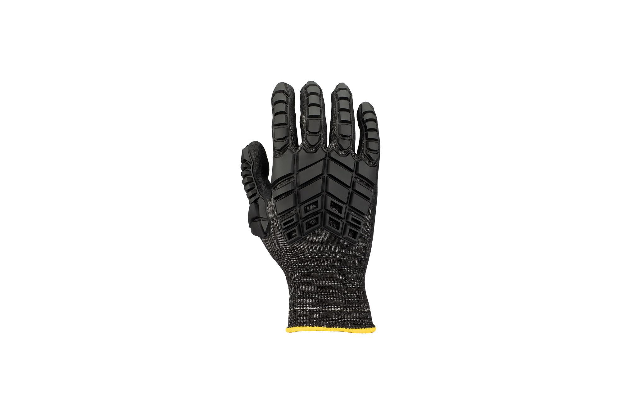 Honeywell Rig Dog Light NBR 2332275N Knitted Cut Protection Gloves with Nitrile Foam Coating, Cut Level A3, Black, Glass Fibre-Free, Size 10XL, 2332275N-10 (BAG with 12 Pairs)