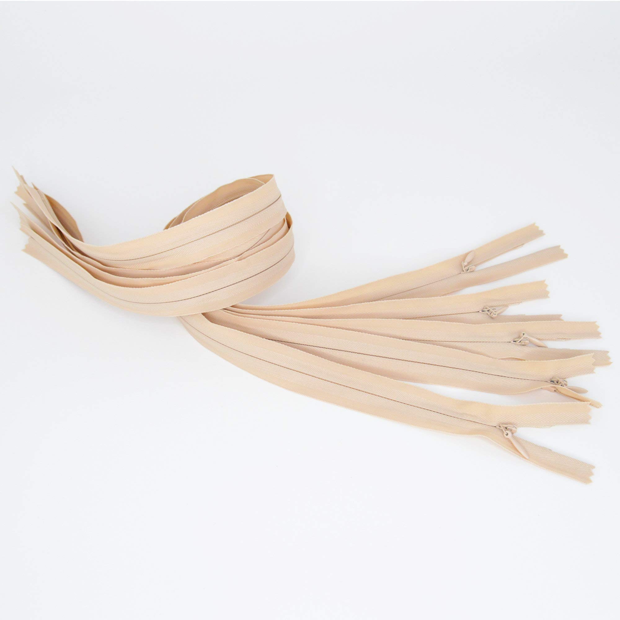 LEDUC Zip, Beige, 60cm