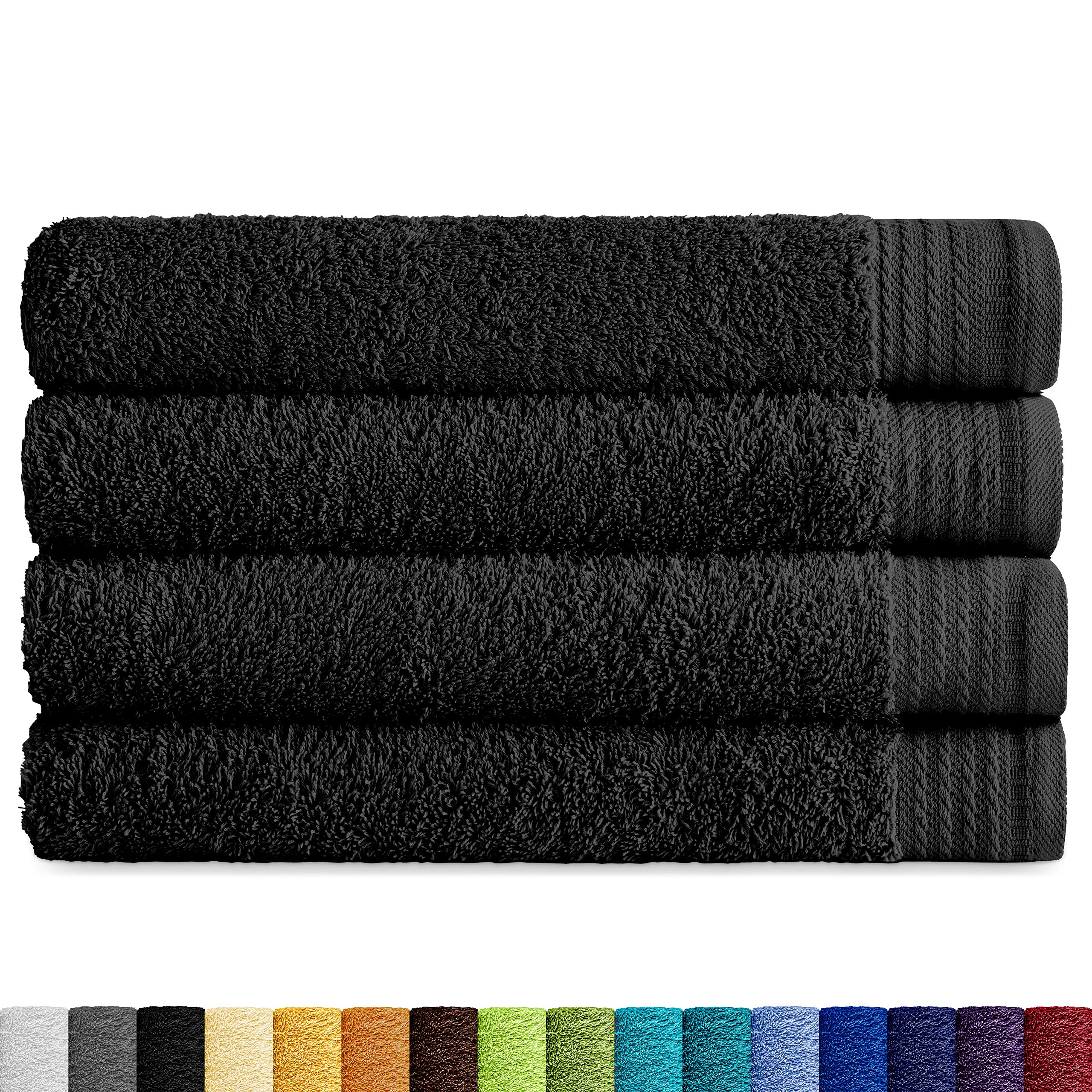 Eiffel Textile Quality Curl 600 g, Cotton, Black/White, Ducha 70x140 cm