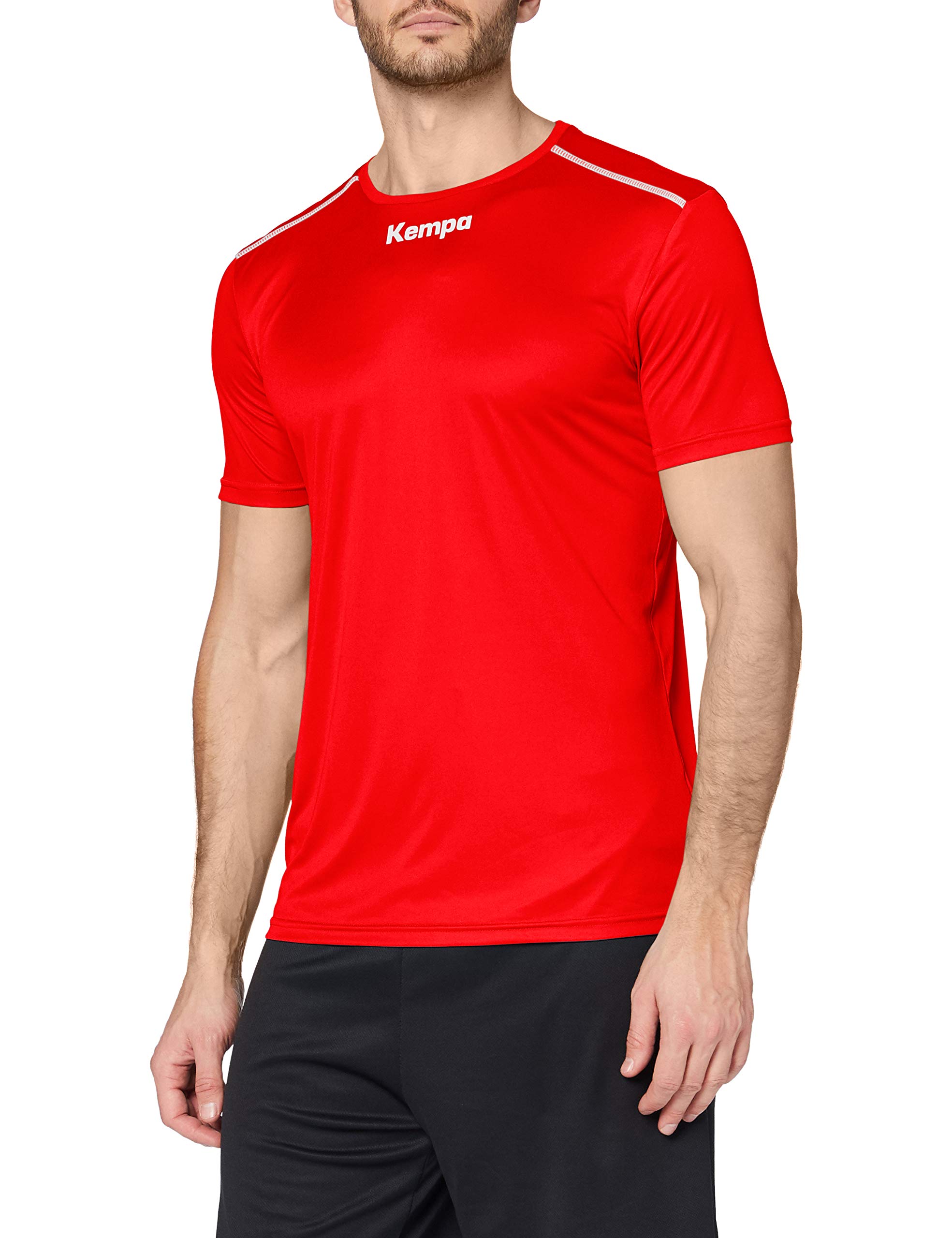 Kempa Men Poly Shirt Men's T-Shirt - Red, L
