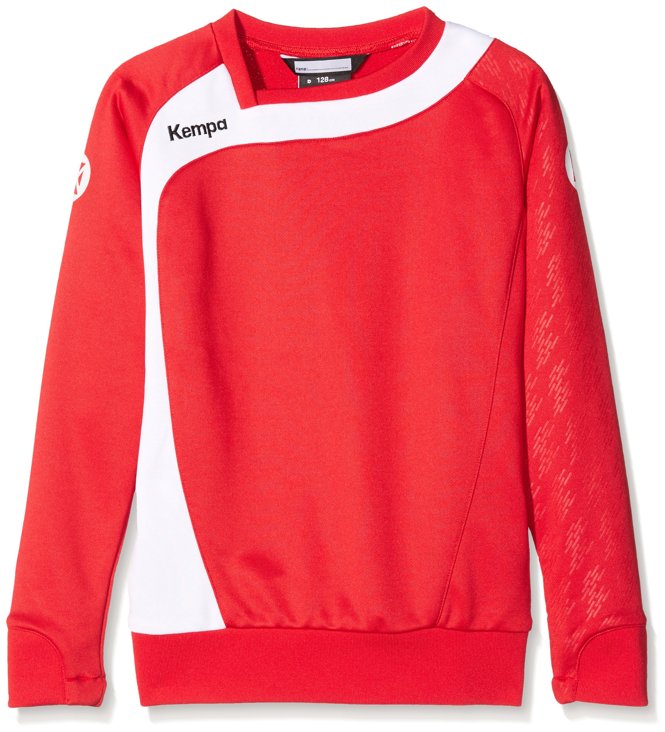 Kempa Men Peak Training Top - Red/White, 3X-Large