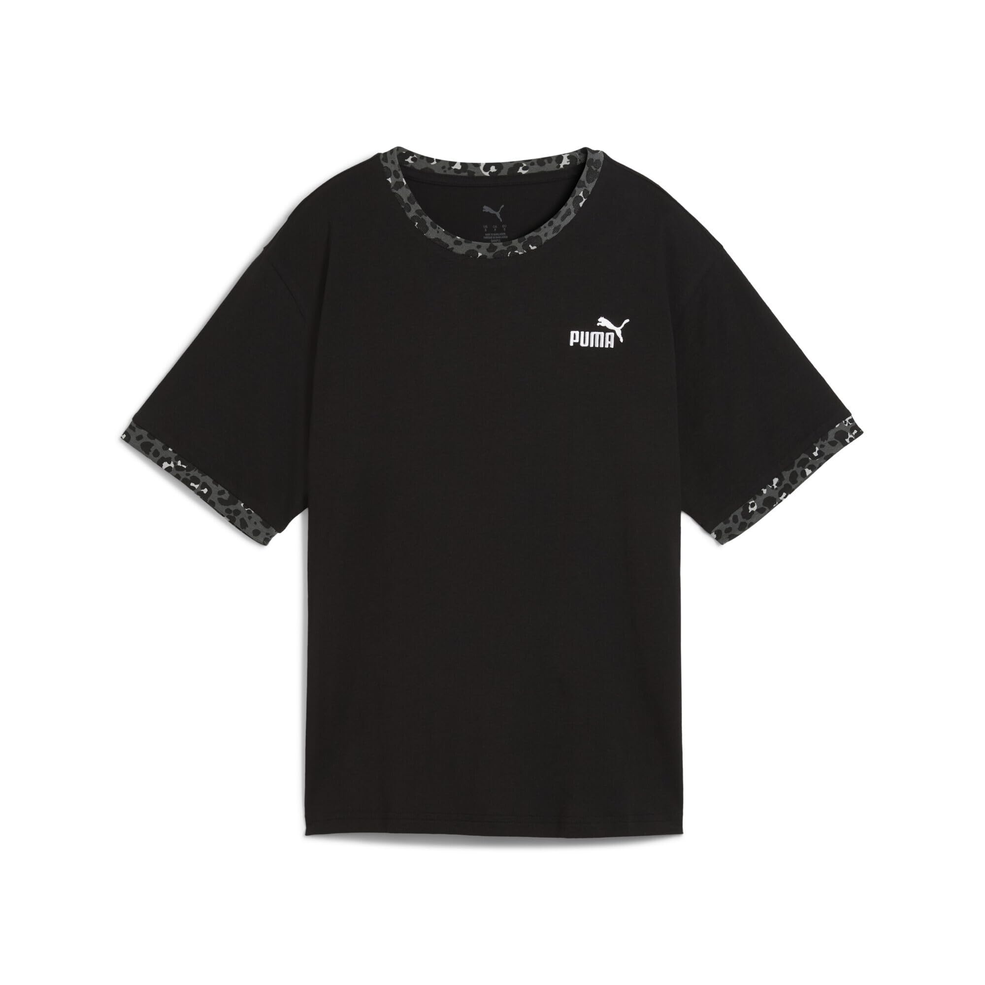 ESS Graphic Animal Relaxed Tee Puma Black