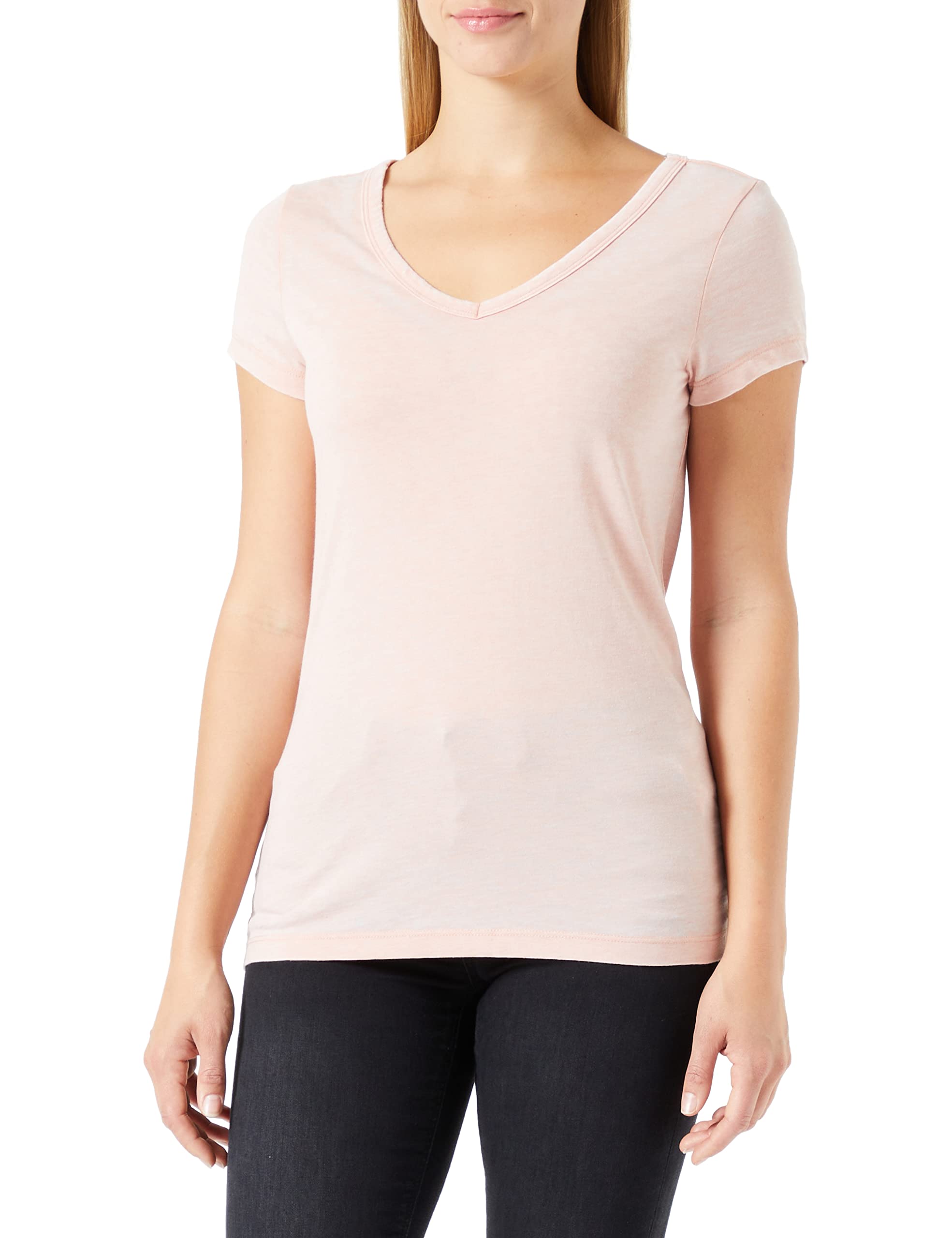 ONLY Women's Onlwrongly S/S Top Cs JRS T-Shirt, Misty Rose, M