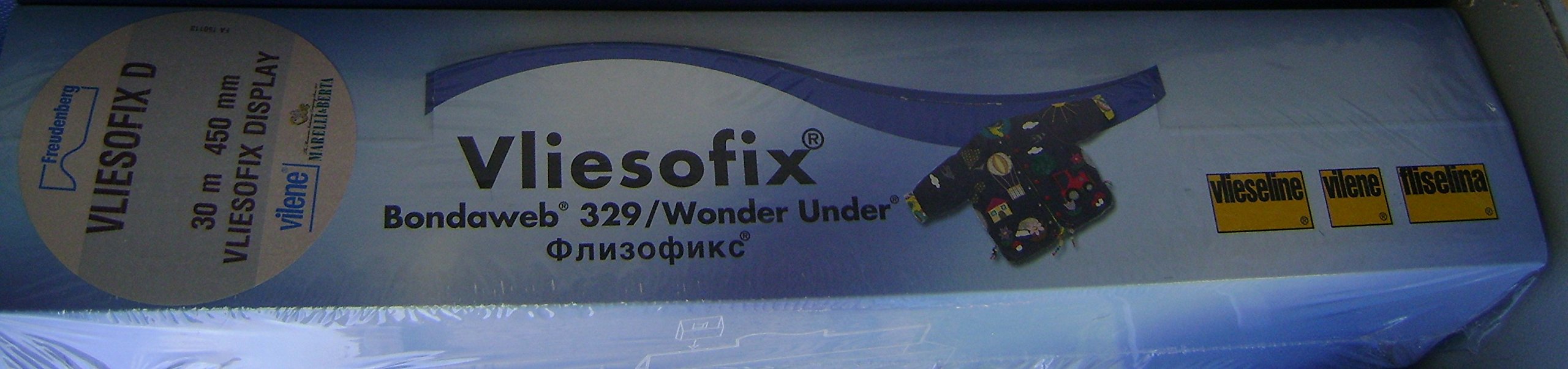 Freudenberg/Vlieseline Vliesofix Adhesive Media, White, 45 cm x 1 m