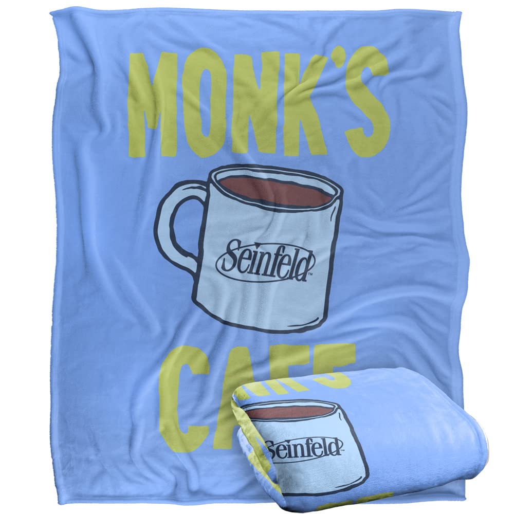 SEINFELD Blanket, 152 x 127 cm The Best Coffee in Town Silky Touch Super Soft Throw Blanket