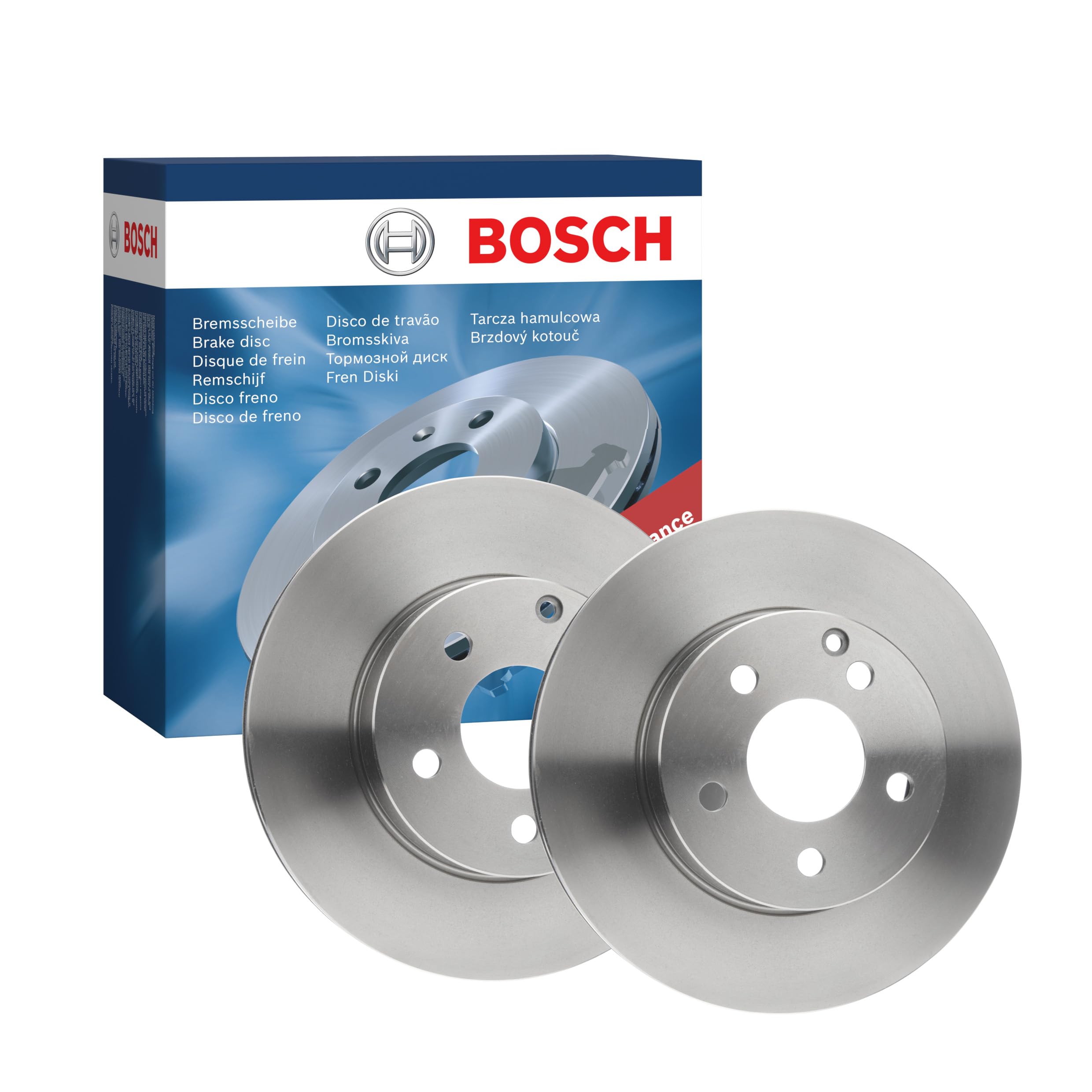Bosch BD1971 Brake discs - ECE-R90 certified - 1 set of 2 discs
