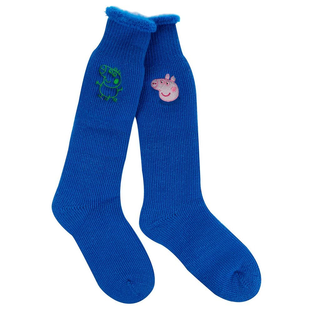 Regatta Kids' 2 Pair Wellington Socks Blue/George 3-5.5