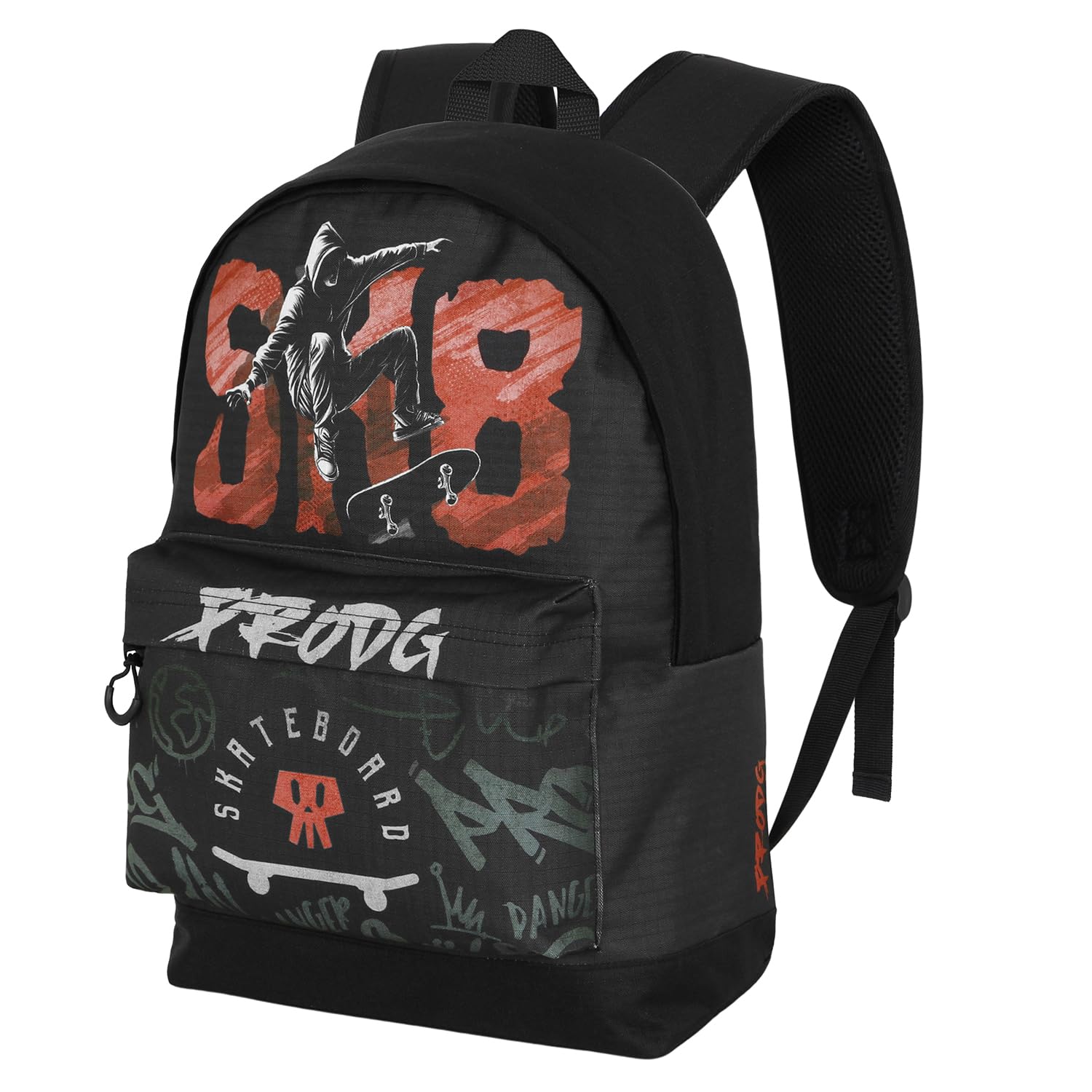 PRO-DG SK8-PLUS HS Backpack, Black, 30 x 44 cm, Capacity 23 L
