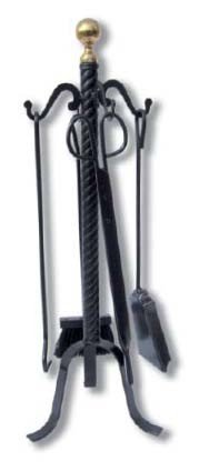 Flores Cortés - Salomonic Gold Ball Set 4 p. 720 mm