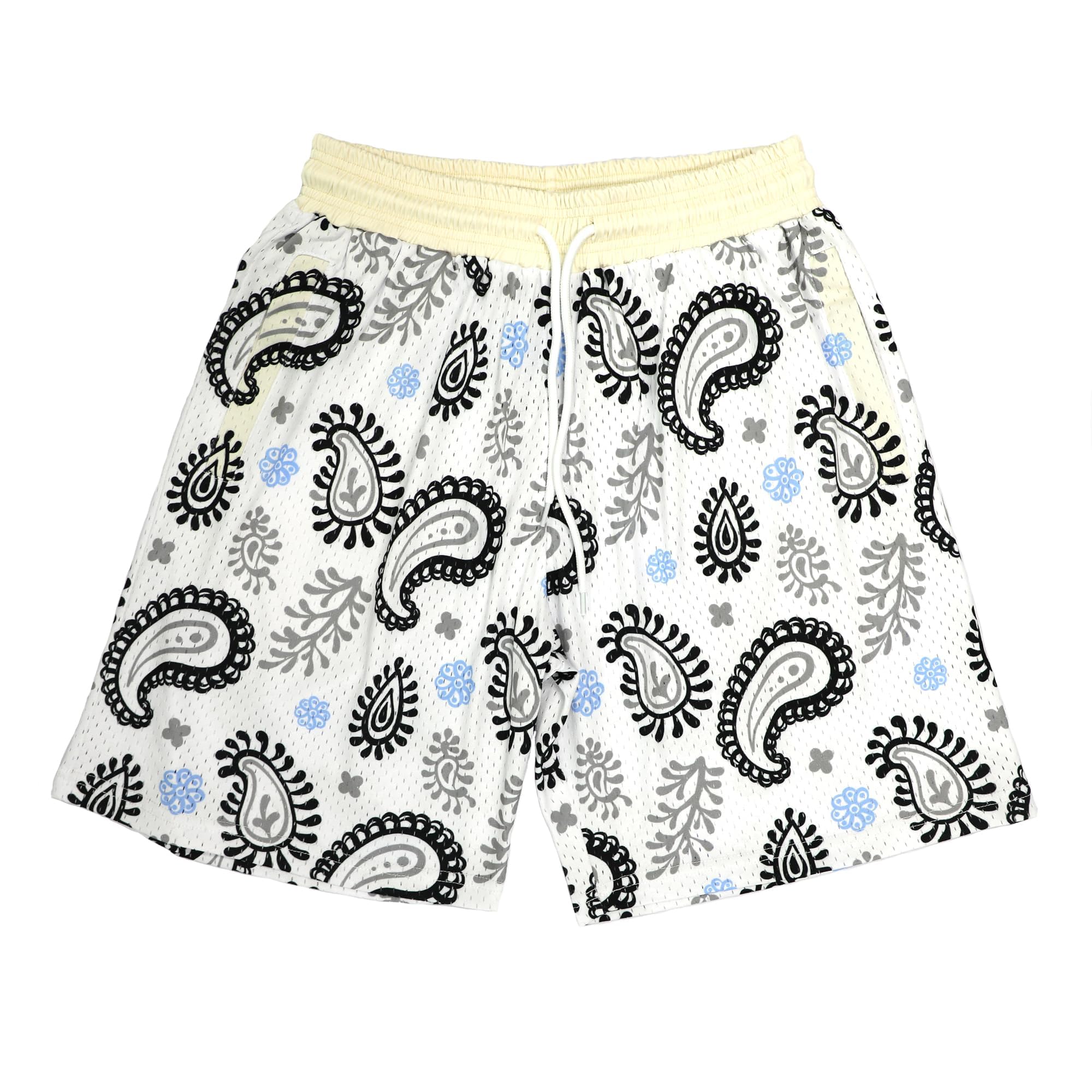 Basketball Athletic Shorts Men - Mesh Gym Sports Workout Training Drawstring Retro Casual Fashion Shorts with Pockets, A019, XXL