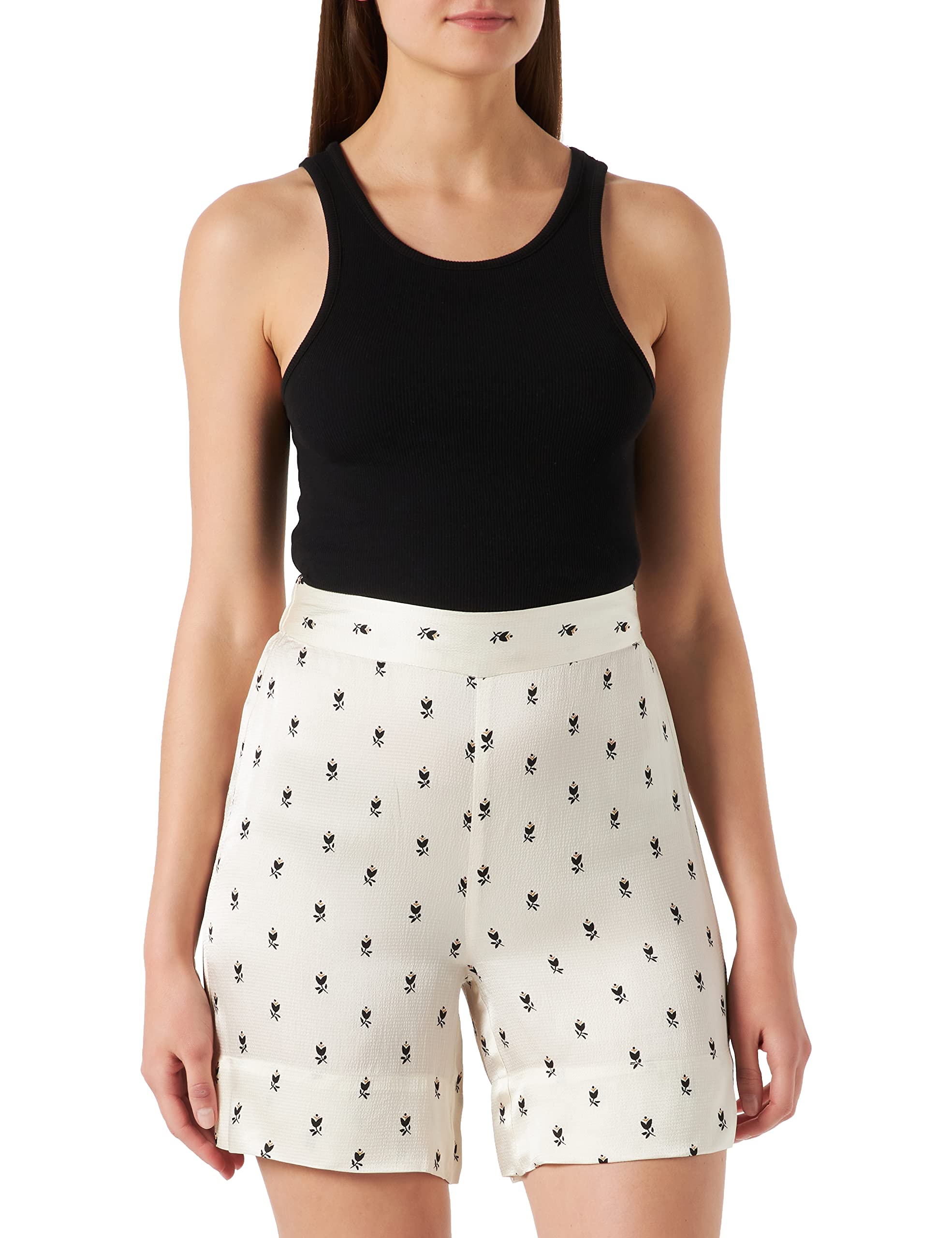 Part Two Women's PetruskaPW SHO Shorts Relaxed fit Cargo Shorts, Neutral Graphic Print, 38