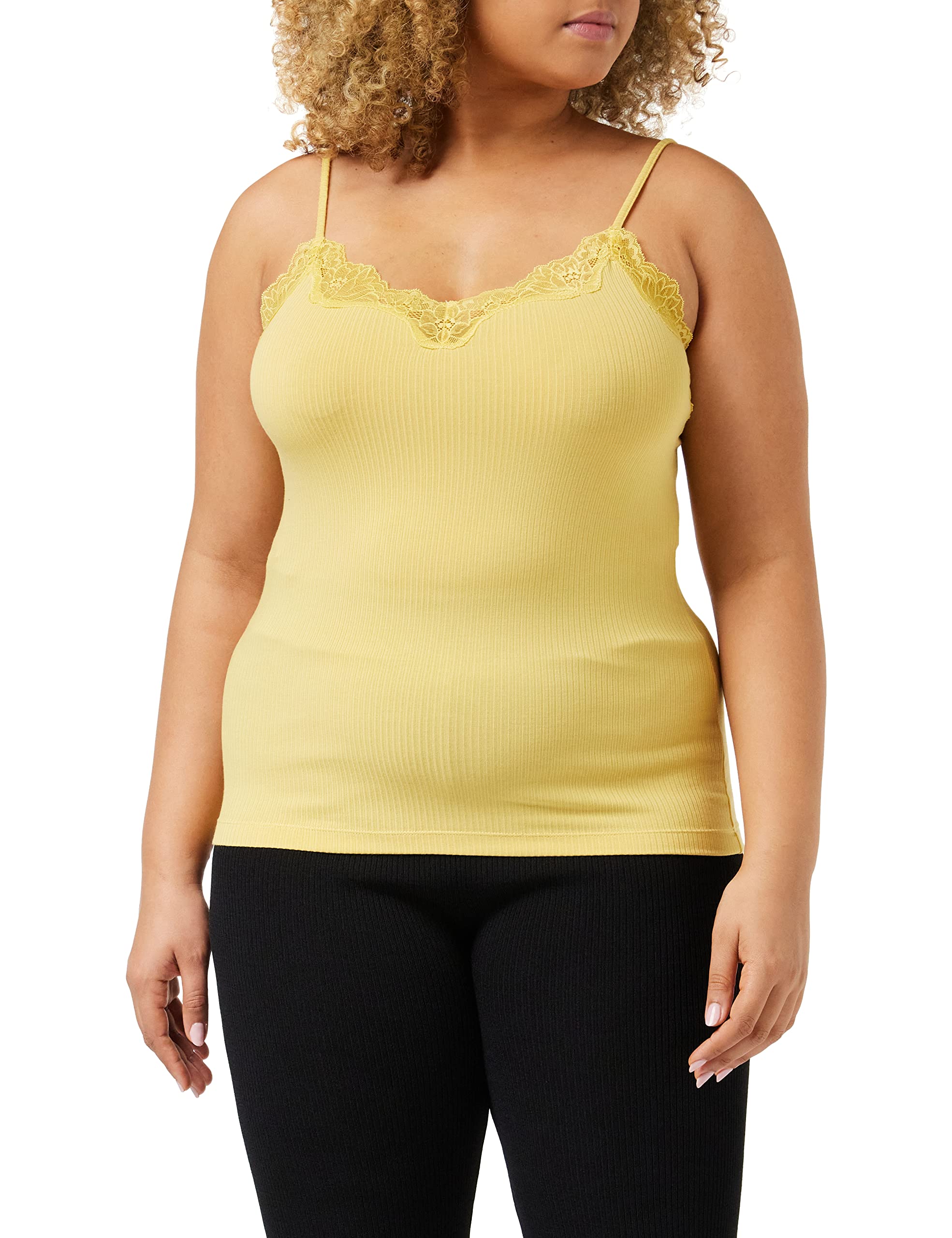 Triumph Women's Climate Control Camisole Pajama Top, Ochre, 8