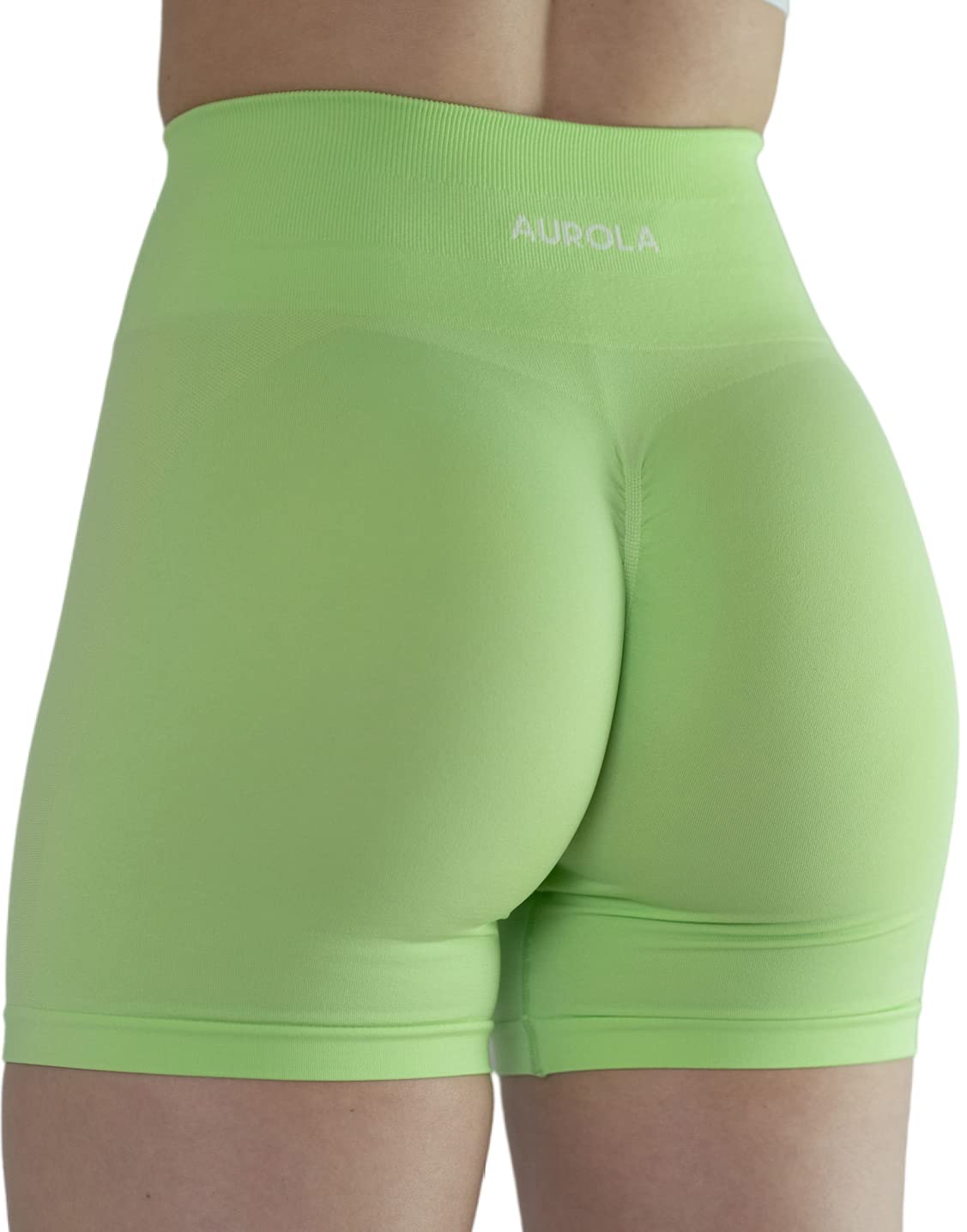 AUROLA Intensify Workout Shorts for Women Seamless Scrunch Gym Clothes Shorts Gym Yoga Running Sports Active Exercise Fitness, XS
