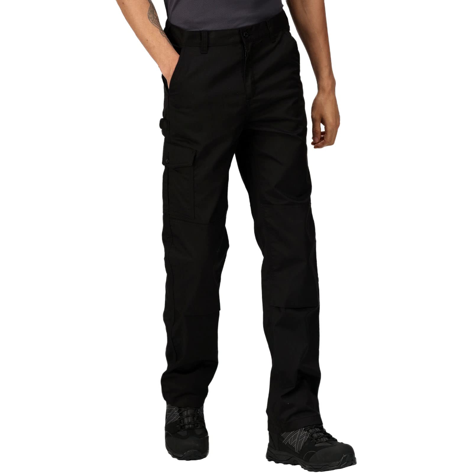 Regatta Men's Pro Cargo Trousers - Size 38" - Black