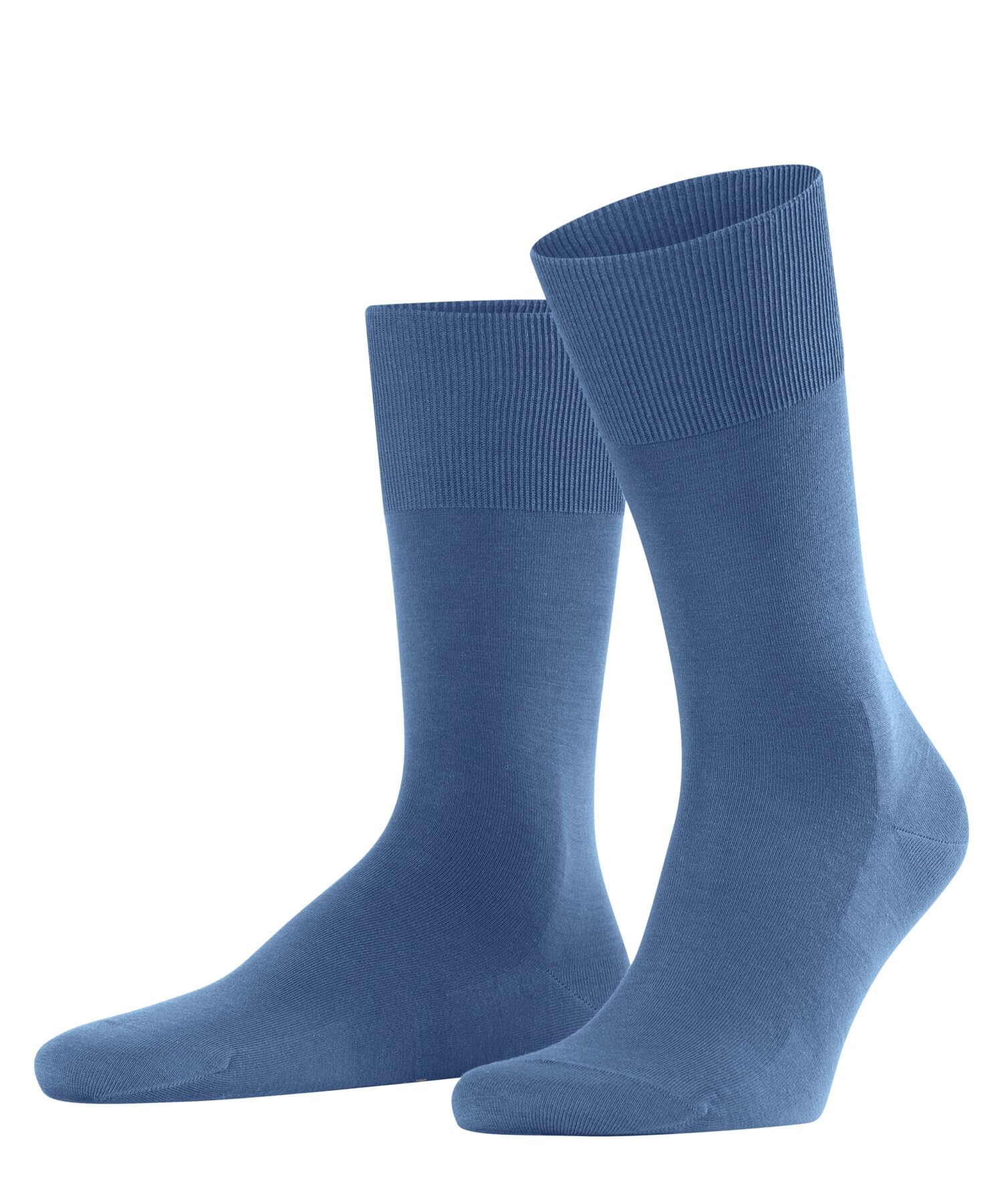 FALKE Men's ClimaWool M So Temperature-Regulating Plain 1 Pair Socks, Blue Sky 6868, 5.5-6.5