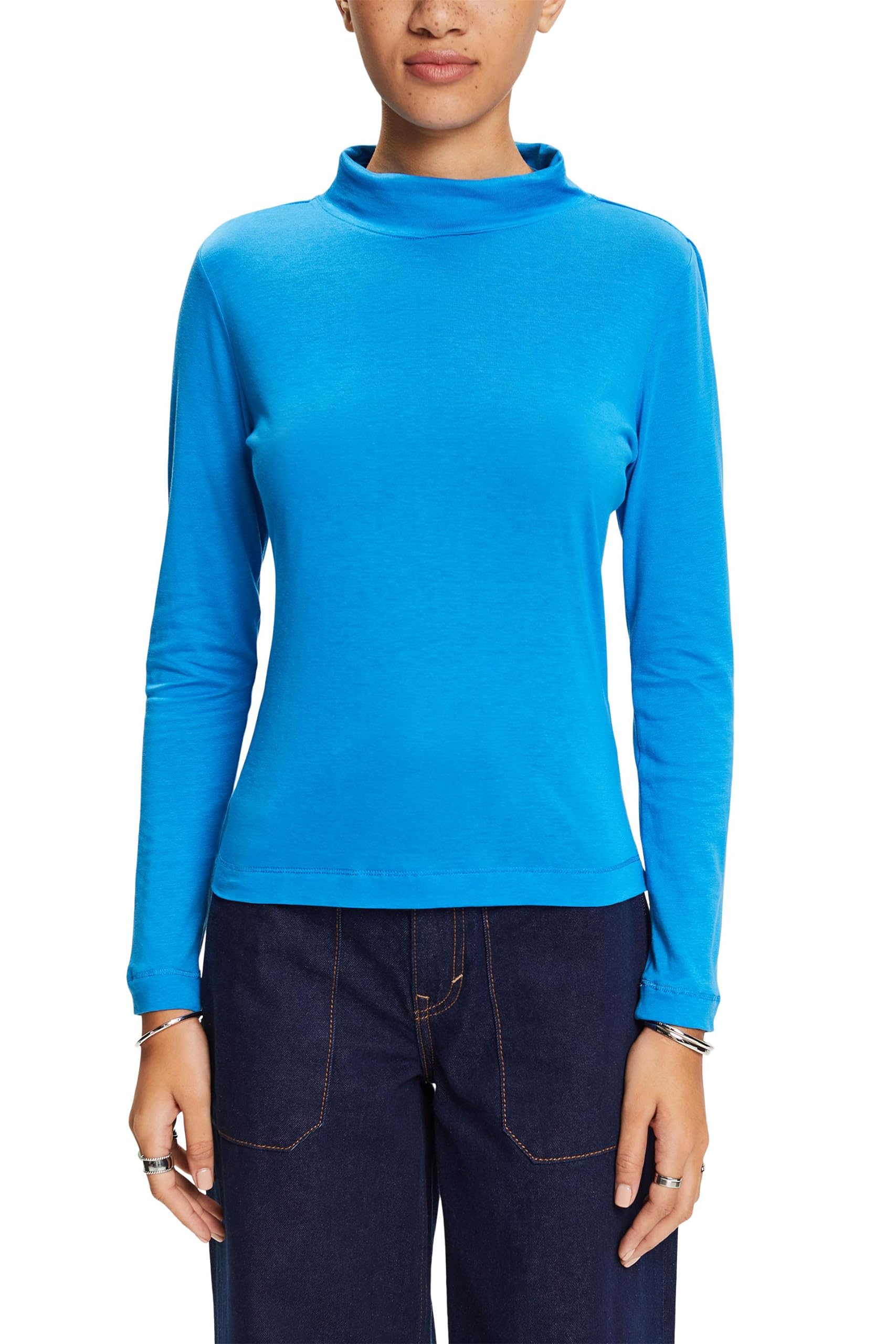 ESPRIT Women's T-Shirt, 430/Blue, M