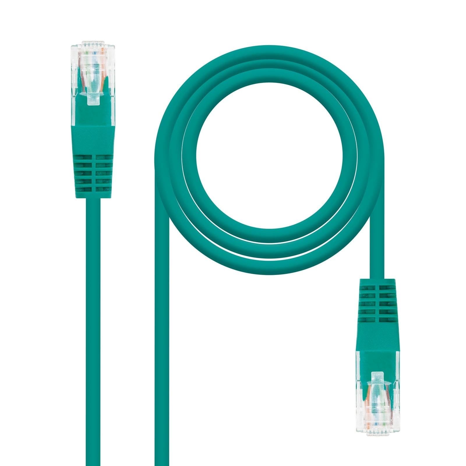 Blendend Category 5E UTP AWG24 Gauge Green 3m Long Network Patch Cord Ideal for LAN Configurations