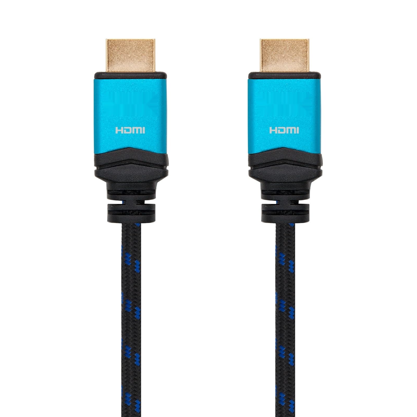 Blendend HDMI Cable Version 2.0, Supports 4K@60Hz Resolutions, with a Transfer Rate of 18Gbps.Type A Male to Male Connectors, Black Color, Length of 1 Meter, Ideal for a High Lime Connection