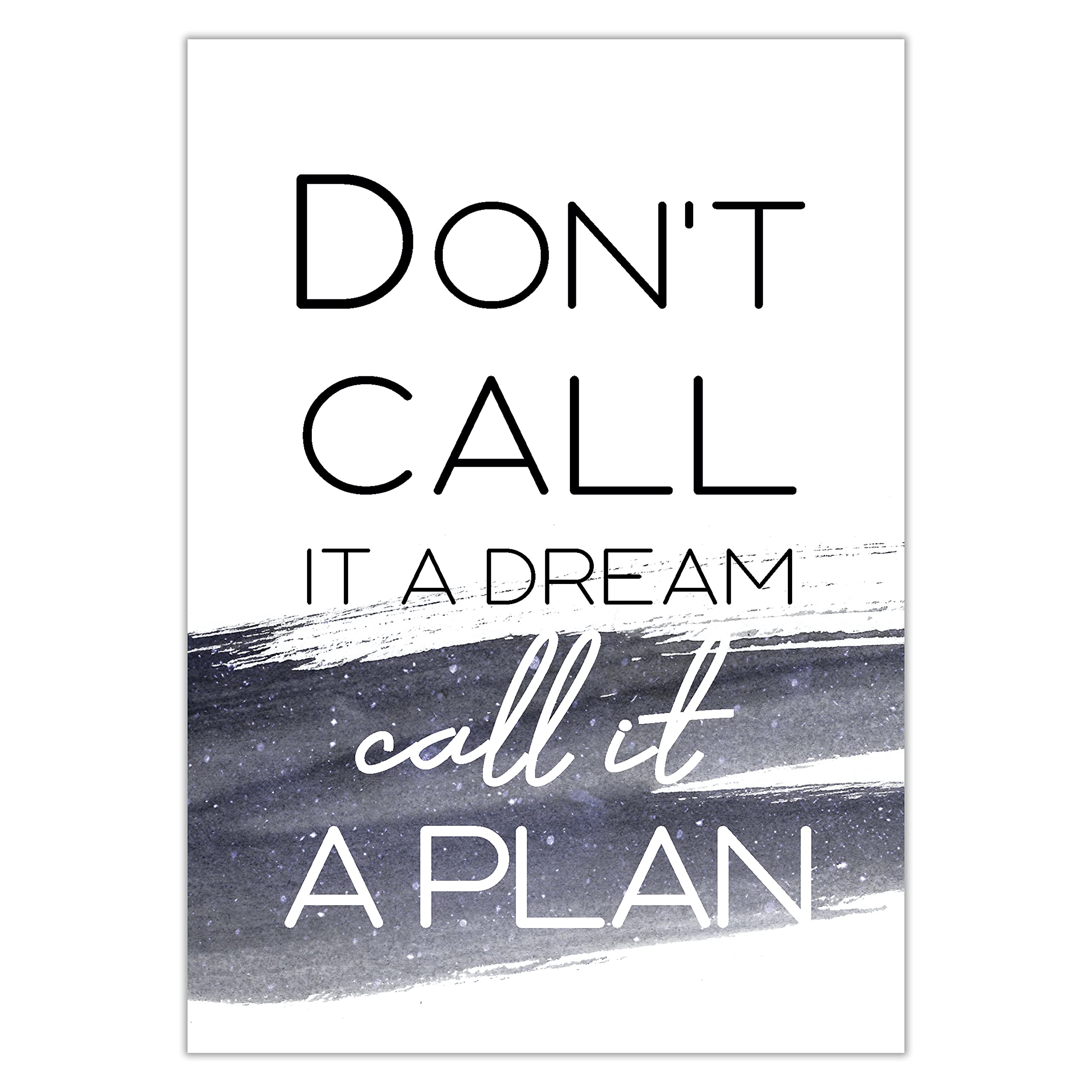 Hygge Creations Typography Print, 230gsm Matt, Smooth Fine Art Paper, White, A3