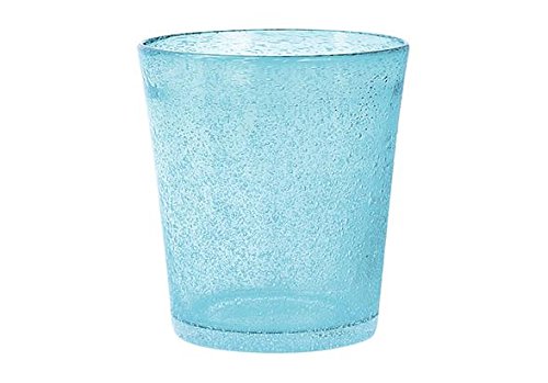 H&H Giada Tumbler, 46 Cl, Glass, Light Blue,