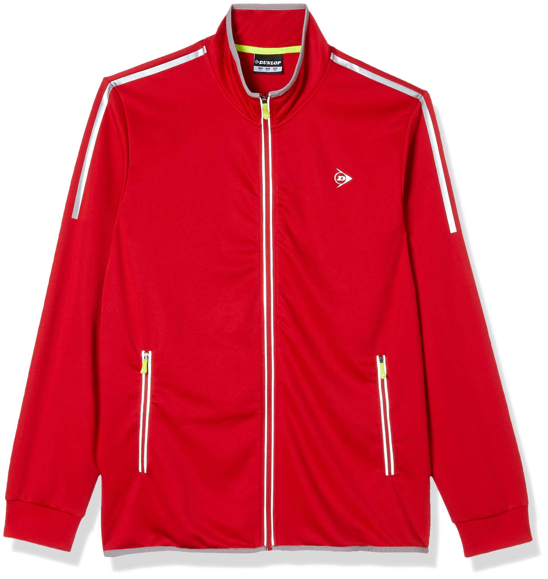 Dunlop Club Line Men Knitted Jacket Red